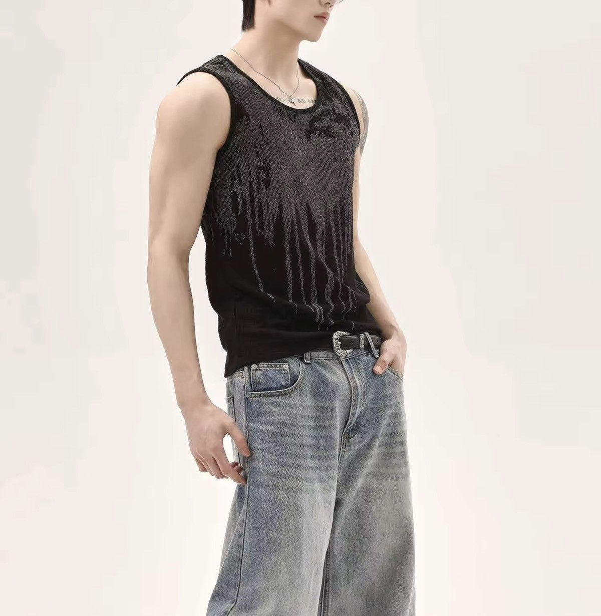 Other Streetwear Men Design Tank Printed Vintage T-Shirt Top Size US M / EU 48-50 / 2 - 2 Thumbnail
