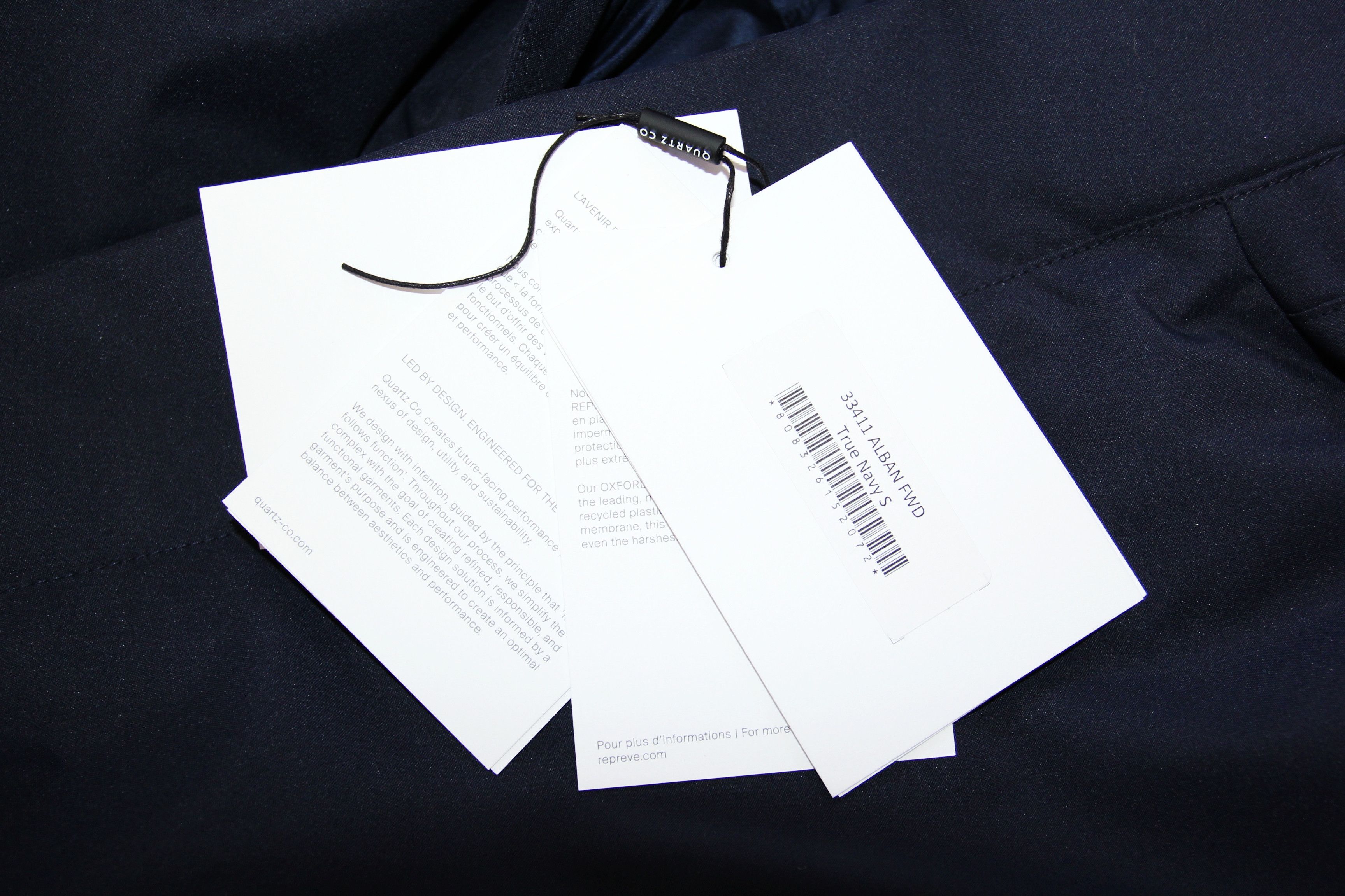 Other BNWT AW23 QUARTZ.CO ALBAN FORWARD INSULATED COAT NAVY S Size US S / EU 44-46 / 1 - 9 Thumbnail