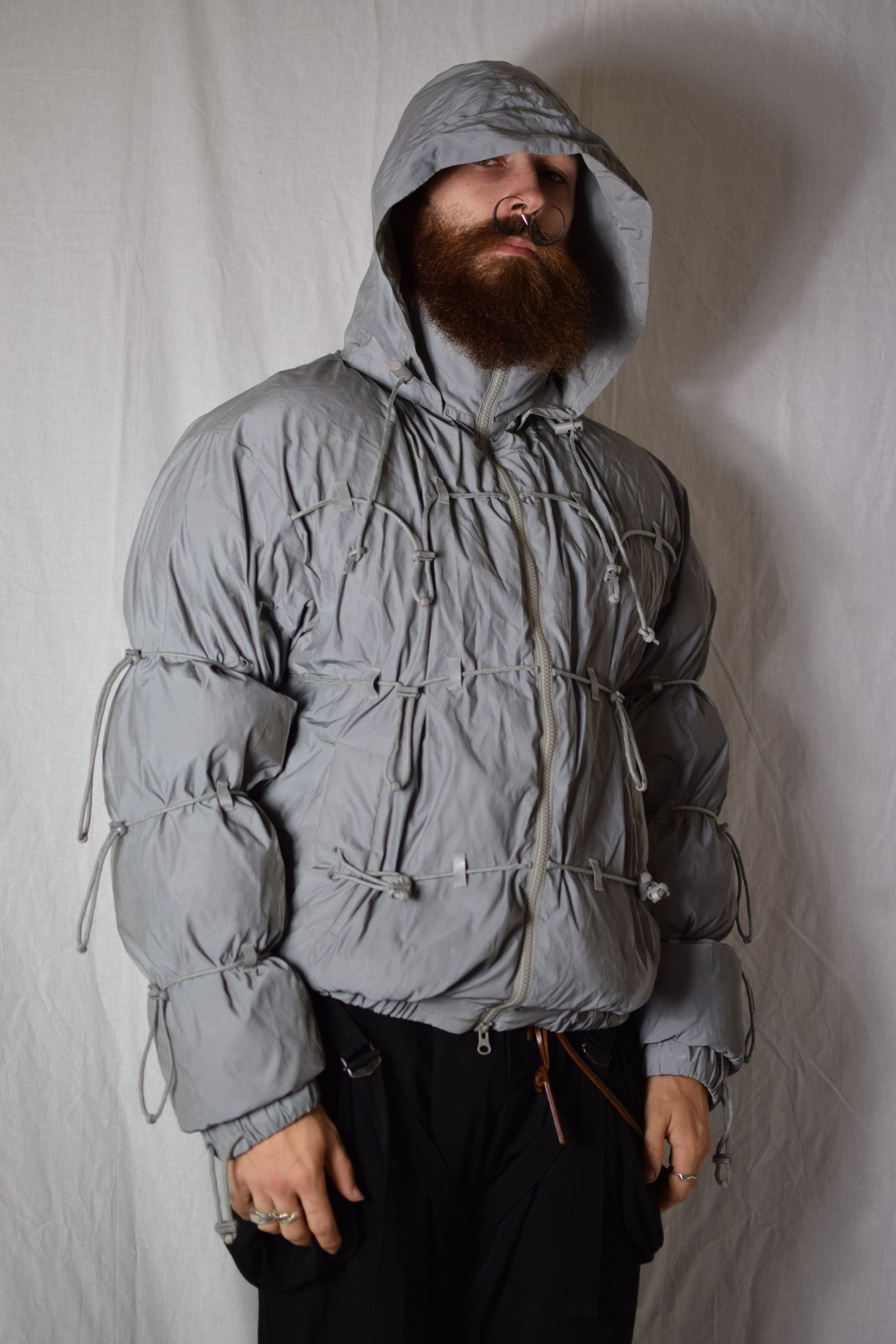POST ARCHIVE FACTION (PAF) Post Archive Faction 1.0 Left Reflective Puffer Jacket Size US L / EU 52-54 / 3 - 7 Thumbnail