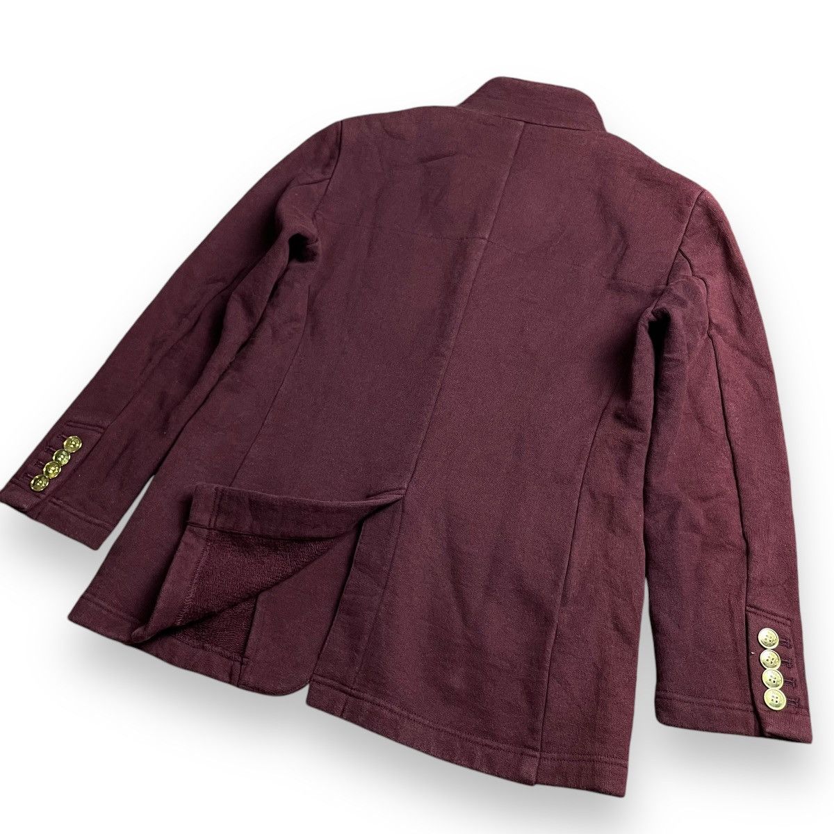 Issey Miyake VINTAGE NE-NET BY ISSEY MIYAKE GOLD BUTTON UP BLAZER JACKET Size S / US 4 / IT 40 - 8 Thumbnail