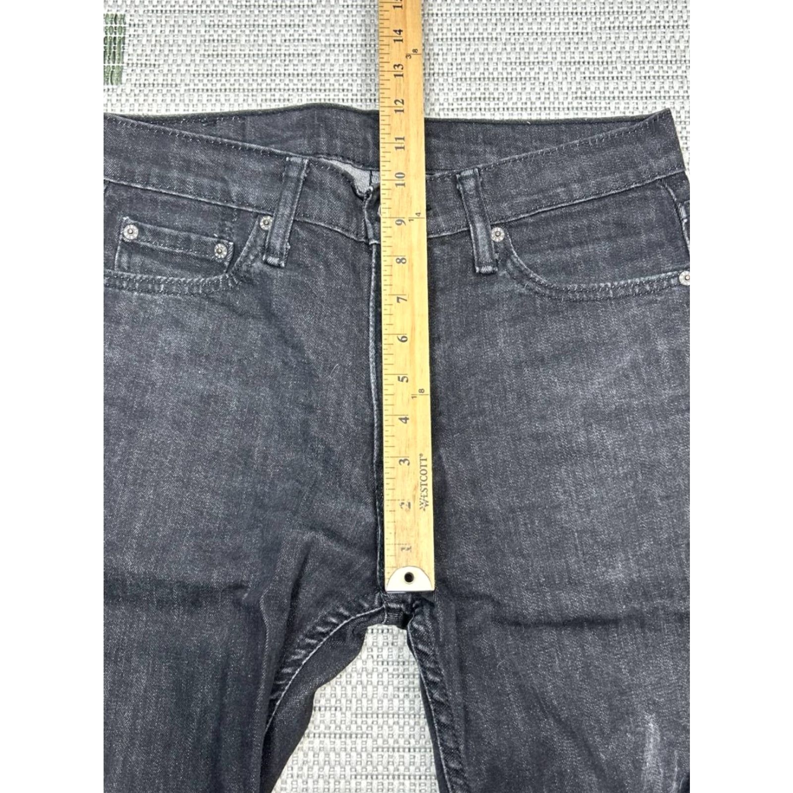 Levi's Levi's 513 Jeans Mens 30 Black Denim Cotton Stretch Low Rise Straight Leg 30x29 Jeans Levi's 513 Mens Black Denim Stretch Low Rise Straight Leg 30x29 Size US 30 / EU 46 - 3 Thumbnail