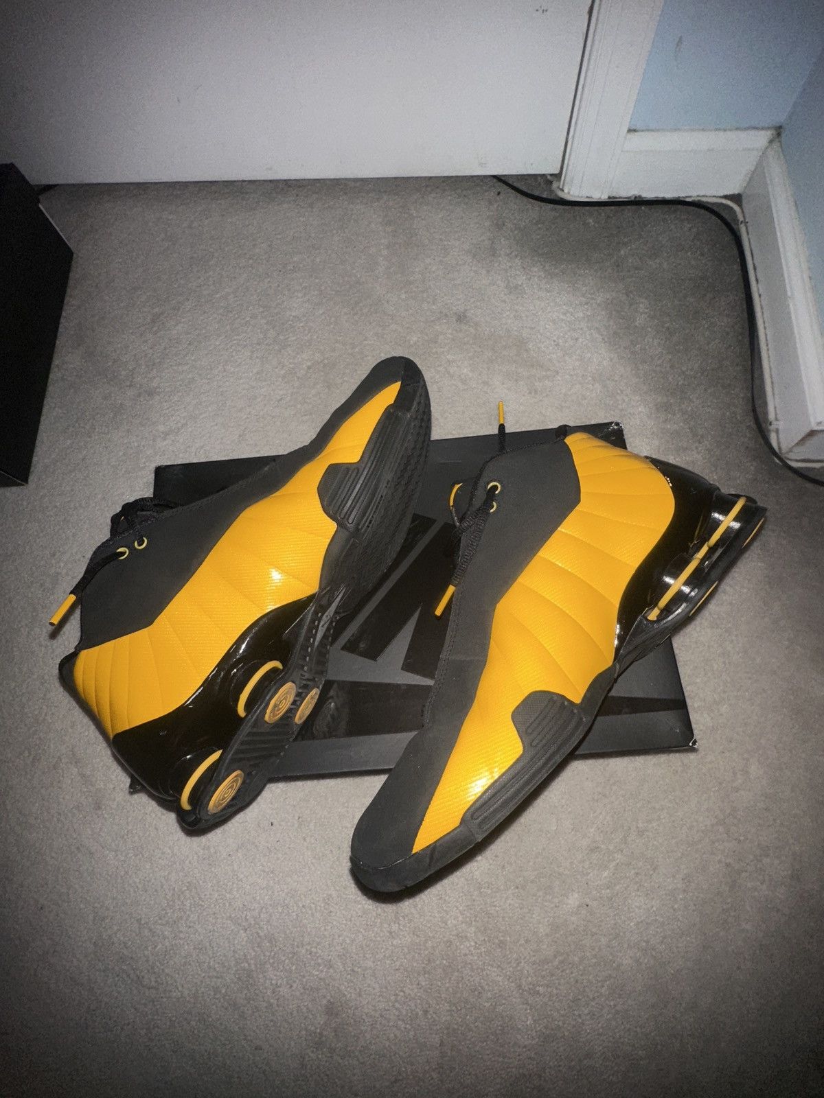 Nike Nike Shox BB4 “Black/Yellow” – Size 12 Size US 12 / EU 45 - 6 Thumbnail