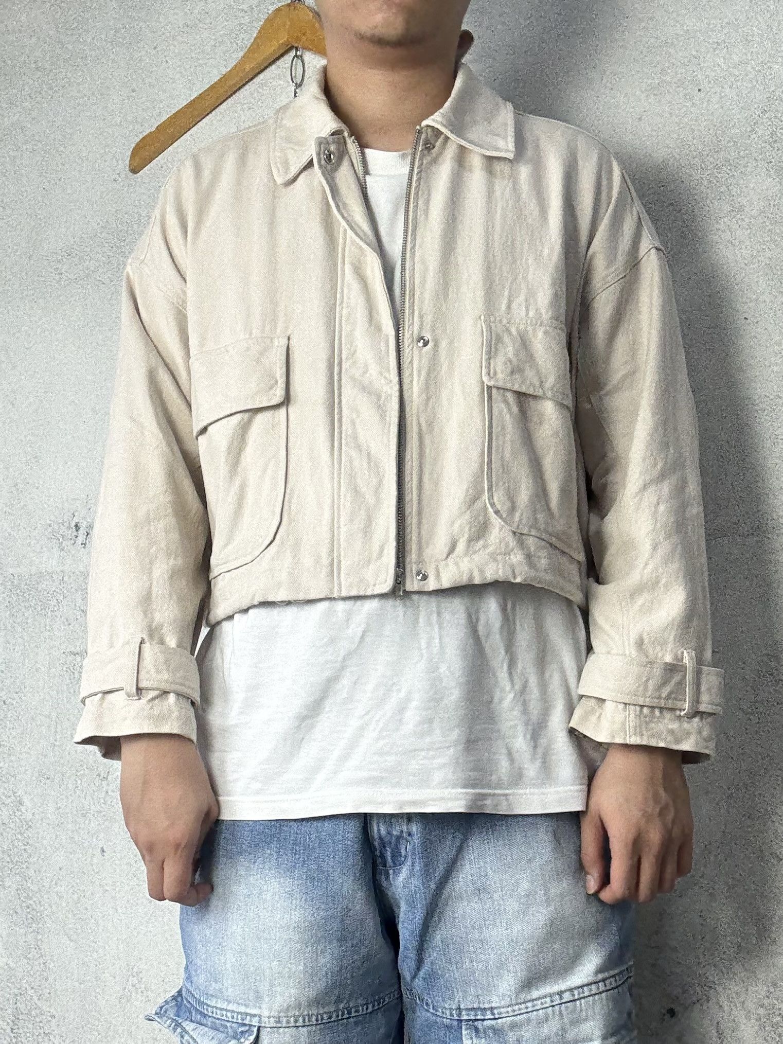 Japanese Brand 888 Seconds Cropped Big Pocket Jacket Size US M / EU 48-50 / 2 - 10 Thumbnail