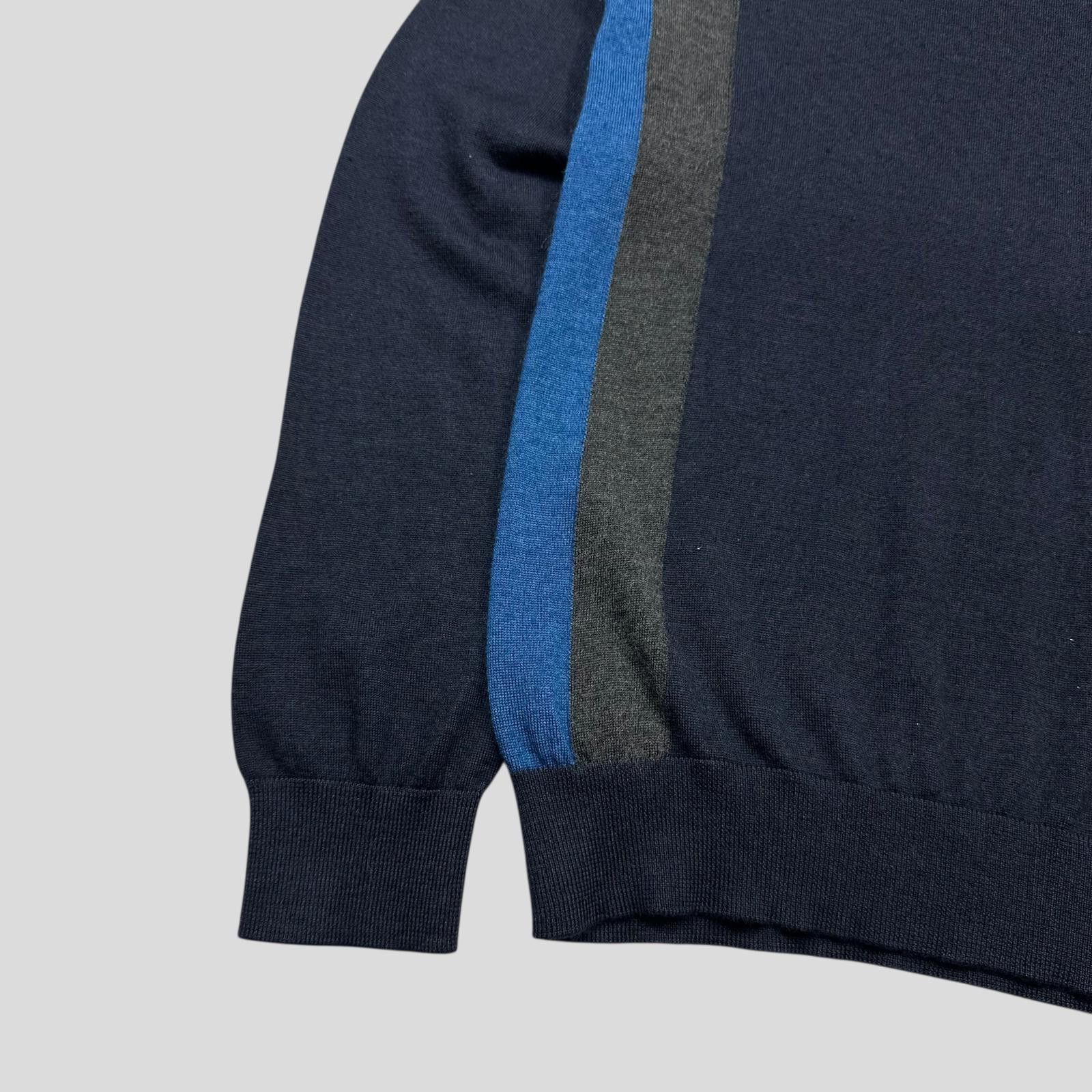 Gucci Gucci Superfine Silk & Cashmere Lightweight Panelled Knit M Size US M / EU 48-50 / 2 - 3 Thumbnail