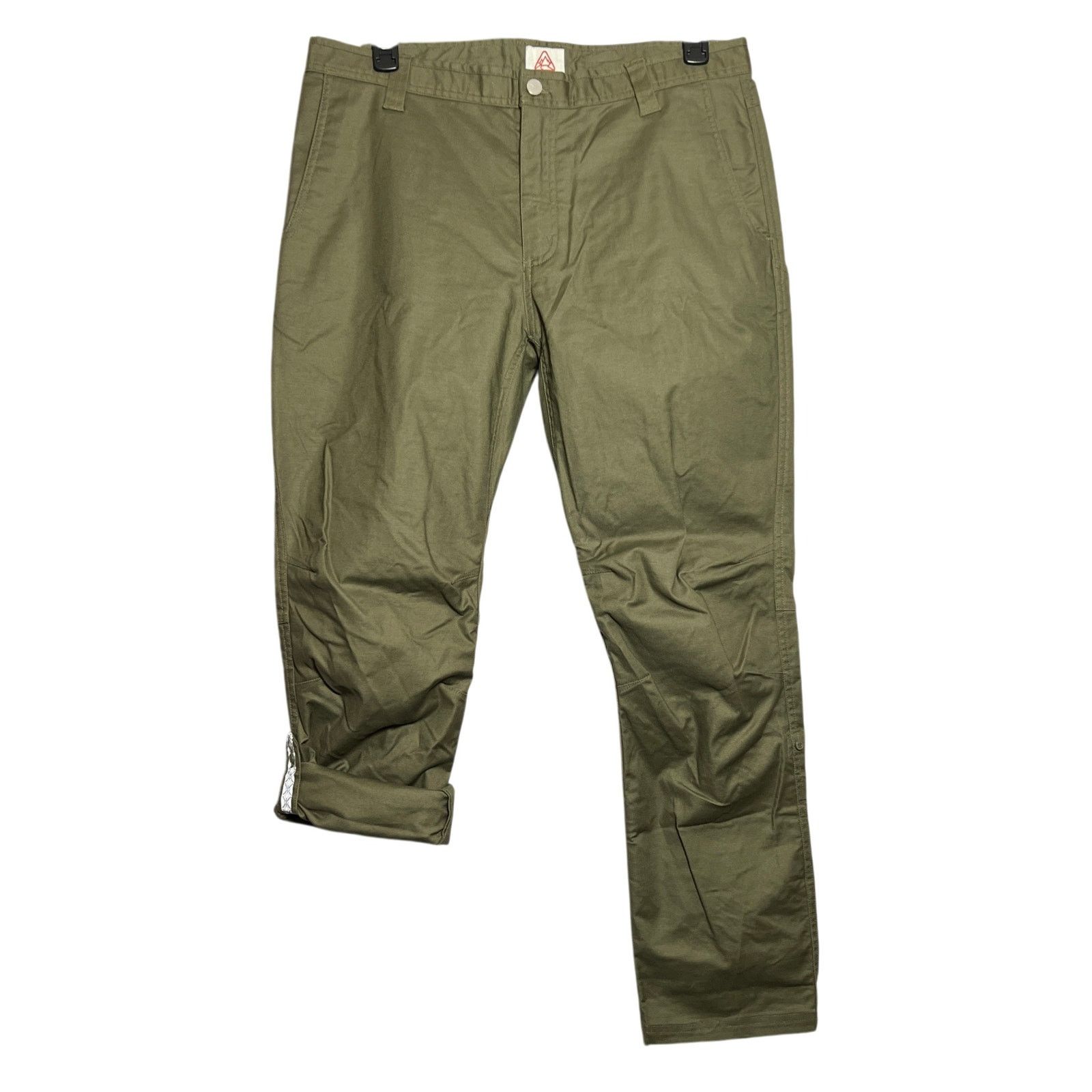 Other LIVSN Flex Canvas Utility Pants Olive Original Fit 36x30 Size US 36 / EU 52 - 1 Thumbnail