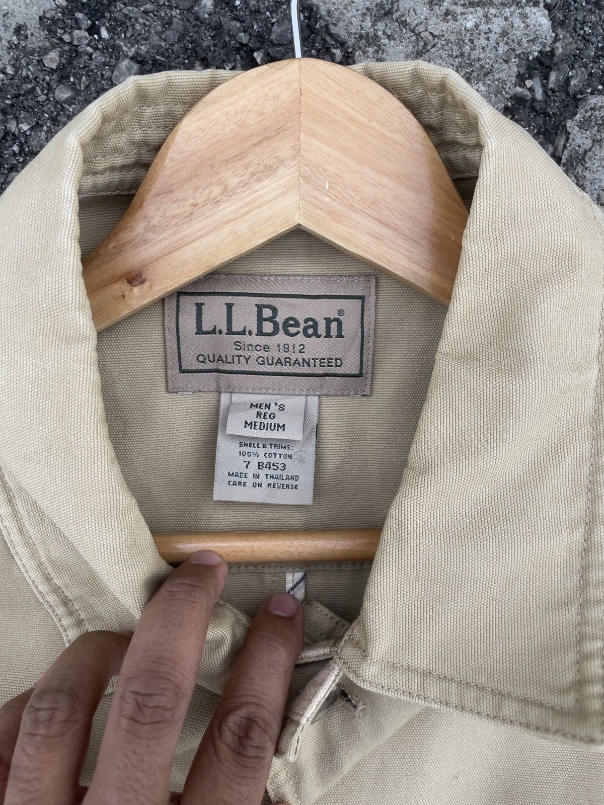 L.L. Bean Vintage LL Bean Chore Jacket Distressed Size US M / EU 48-50 / 2 - 3 Thumbnail