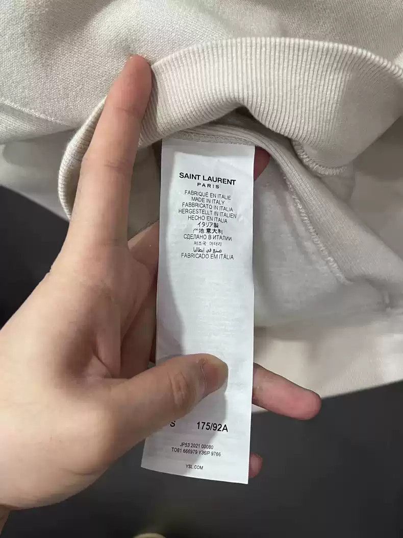 Saint Laurent Paris Saint Laurent Paris saint laurent LOGO hoodie-2507 Size US S / EU 44-46 / 1 - 4 Thumbnail
