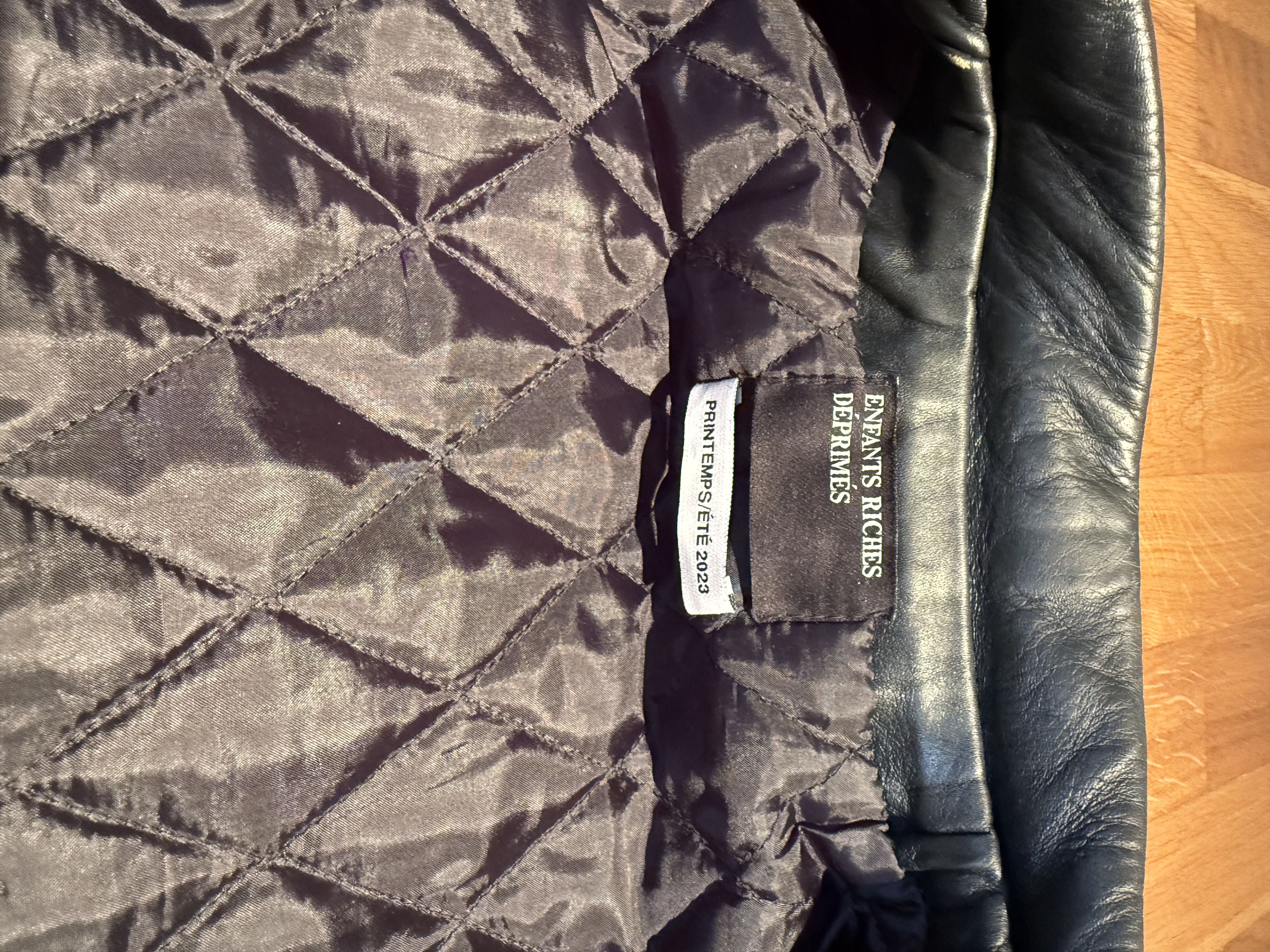Enfants Riches Deprimes Enfants Riches Deprimes Raw Edge Moto Jacket „Rose Buckle“ Size US M / EU 48-50 / 2 - 19 Thumbnail