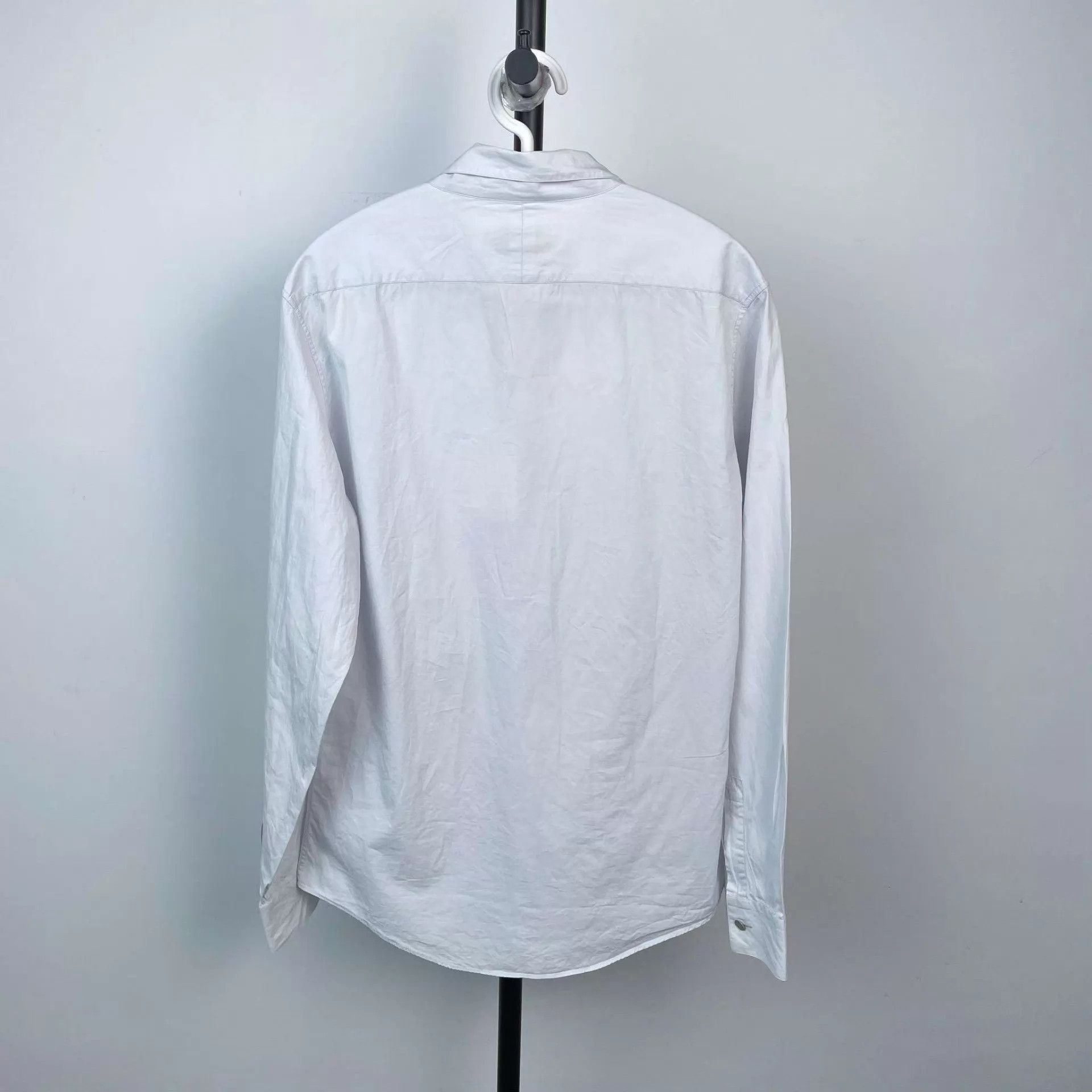 Hermes Hermès 95 New White Cotton Men's Shirt 39 M 175 Size US M / EU 48-50 / 2 - 2 Thumbnail