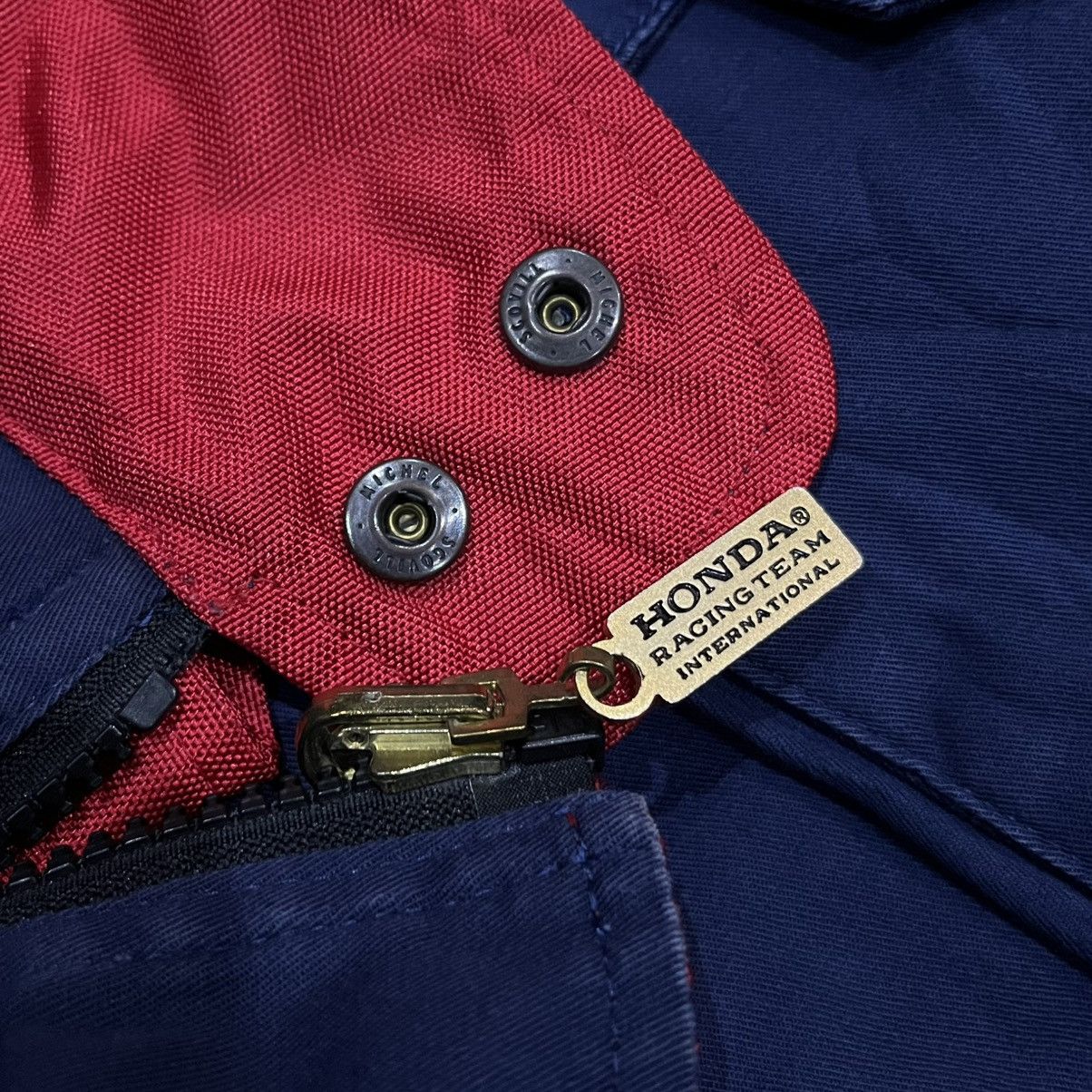 Honda × Vintage Vintage Honda Racing Team Spellout Reversible Jacket Size US M / EU 48-50 / 2 - 7 Thumbnail