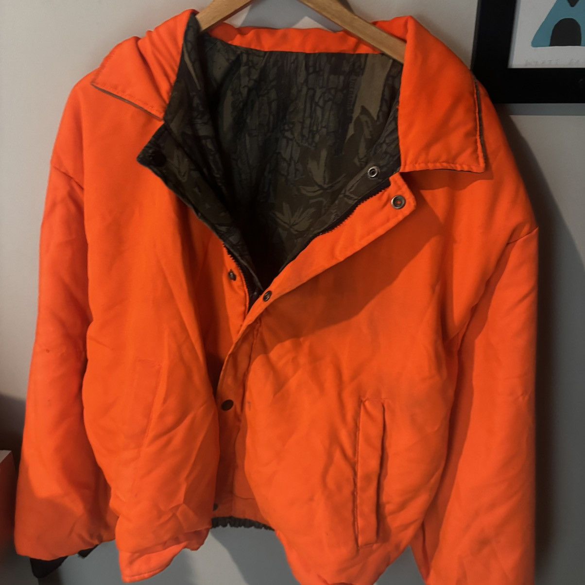 Vintage Vintage 1990s Trebark Realtree Camo Bomber Jacket Size US L / EU 52-54 / 3 - 5 Thumbnail