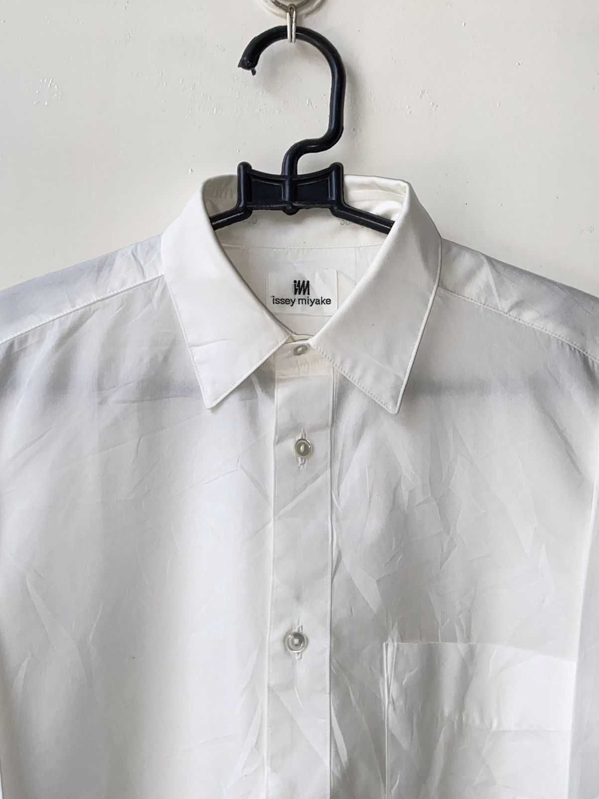 Issey Miyake ISSEY MIYAKE IM White Shirt Size US S / EU 44-46 / 1 - 12 Thumbnail