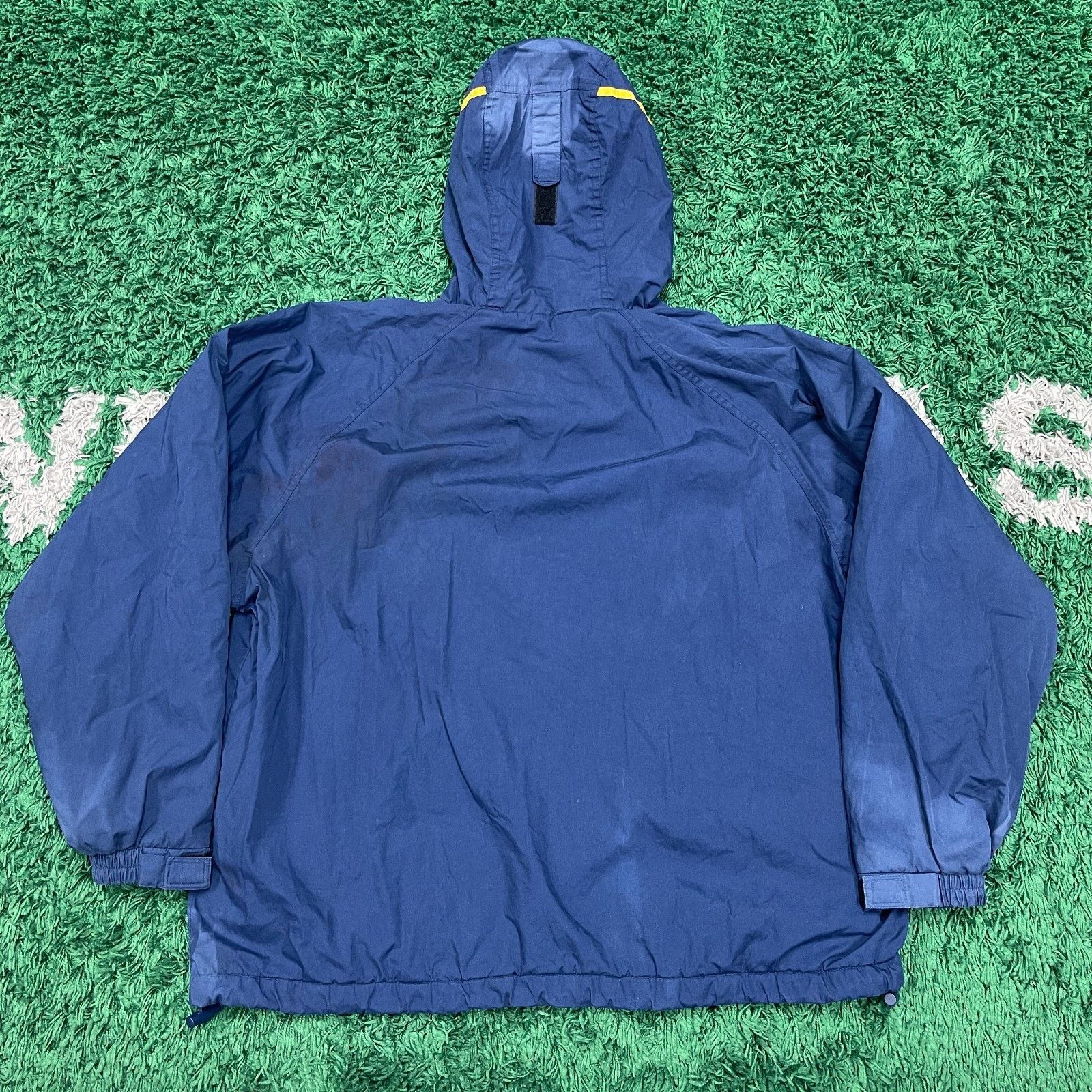 Pro Player vintage 1990s Pro Player Michigan Wolverines Blue Jacket Size US XXL / EU 58 / 5 - 8 Thumbnail
