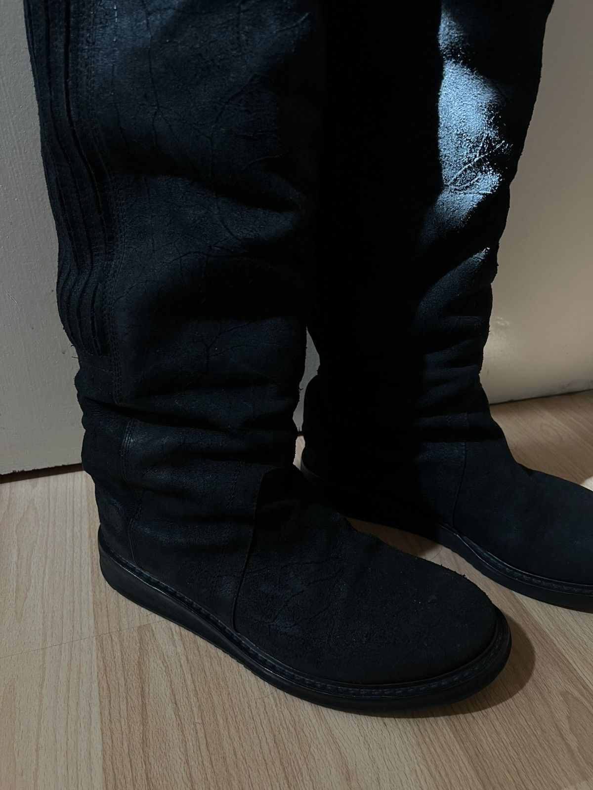 Rick Owens Rick owens thigh high creeper boot Size US 8 / EU 41 - 13 Thumbnail