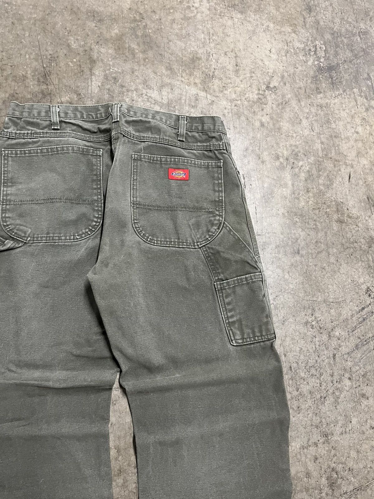Dickies × Vintage Dickies baggy fit earth tone cargo pants skater hype rare Size US 34 / EU 50 - 5 Thumbnail