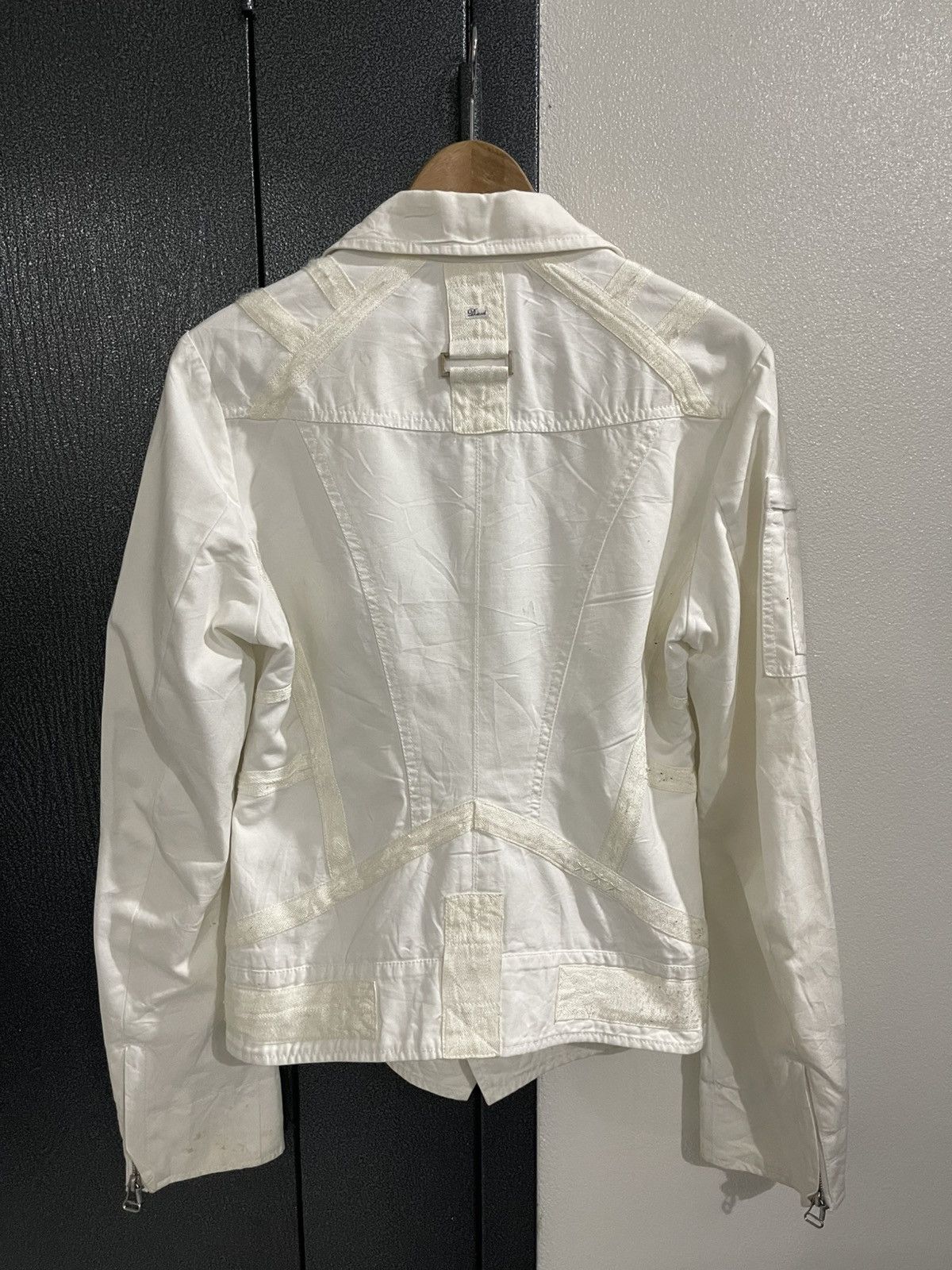 Diesel Diesel Parachute White Jacket Size M / US 6-8 / IT 42-44 - 2 Thumbnail