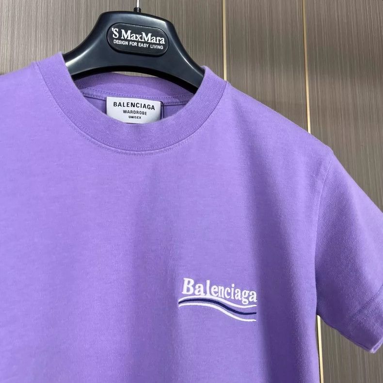 Balenciaga Balenciaga Embroidered cola alphabet short sleeve Size US S / EU 44-46 / 1 - 3 Thumbnail
