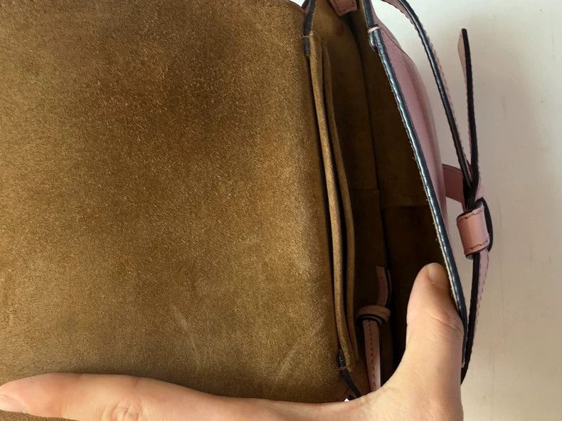 Loewe loewe Minigate leather pink bag 2503-Nextarrow Size ONE SIZE - 5 Thumbnail