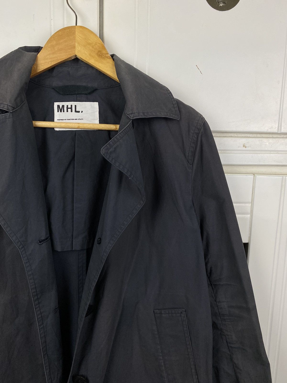 Margaret Howell × Vintage Margret Howell Jacket Faded Blue Size US M / EU 48-50 / 2 - 3 Thumbnail