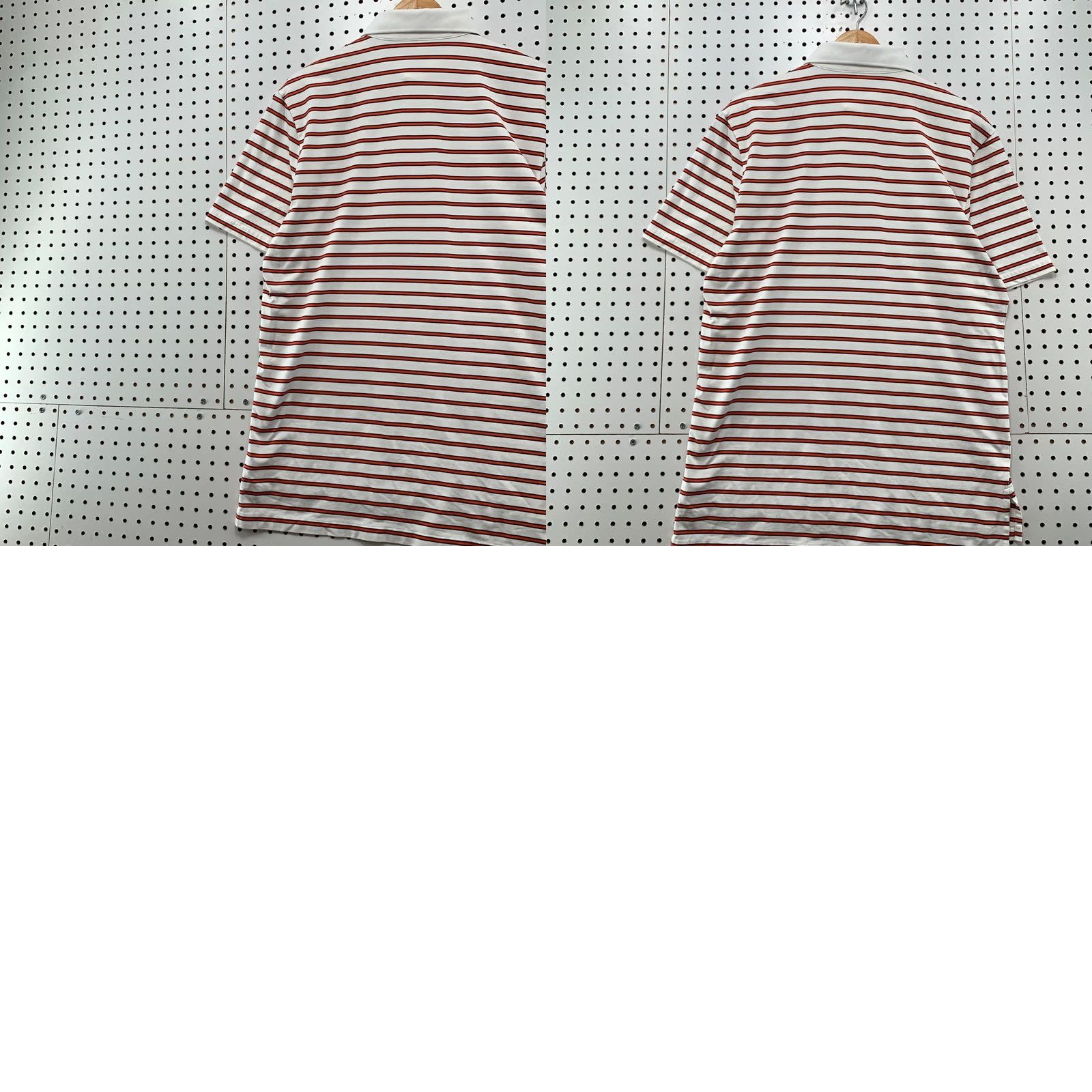 Polo Ralph Lauren Polo Ralph Lauren Performance Shirt Mens Medium White Orange Stripe Polo Shirt Mens Medium White Orange Stripe Size US M / EU 48-50 / 2 - 10 Thumbnail