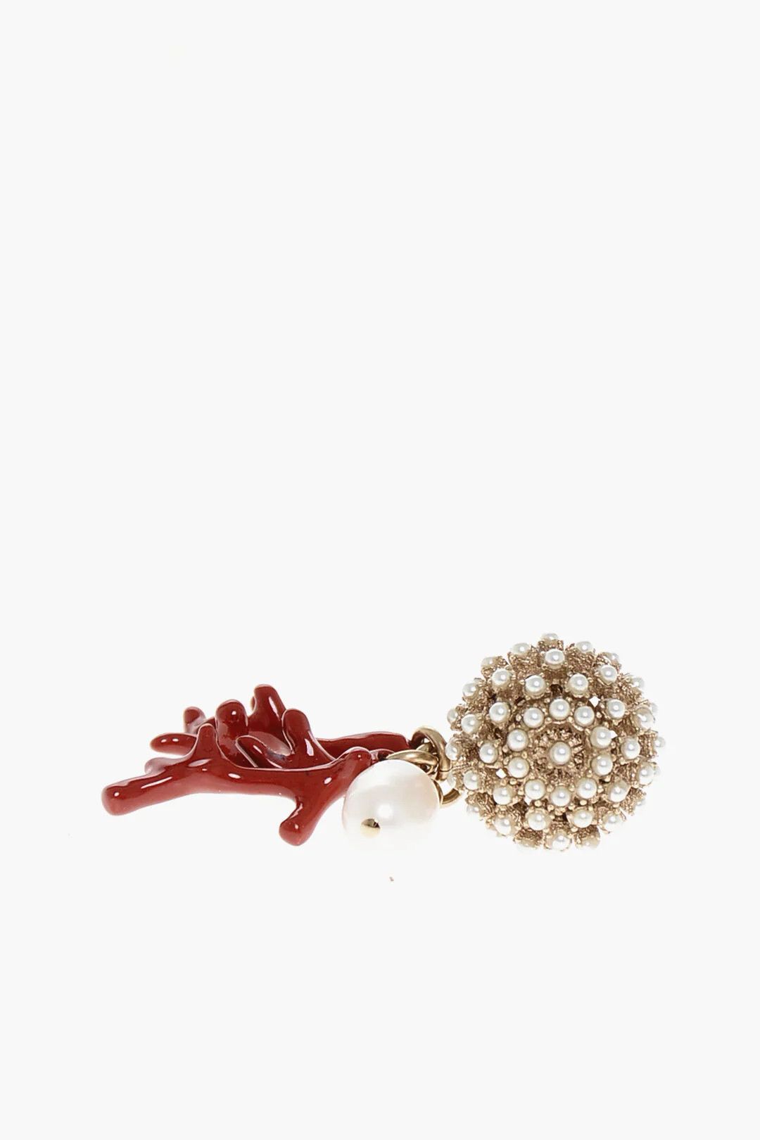 Dior o1mm0326 Size: OS / Single Earring in Red Size ONE SIZE - 2 Thumbnail