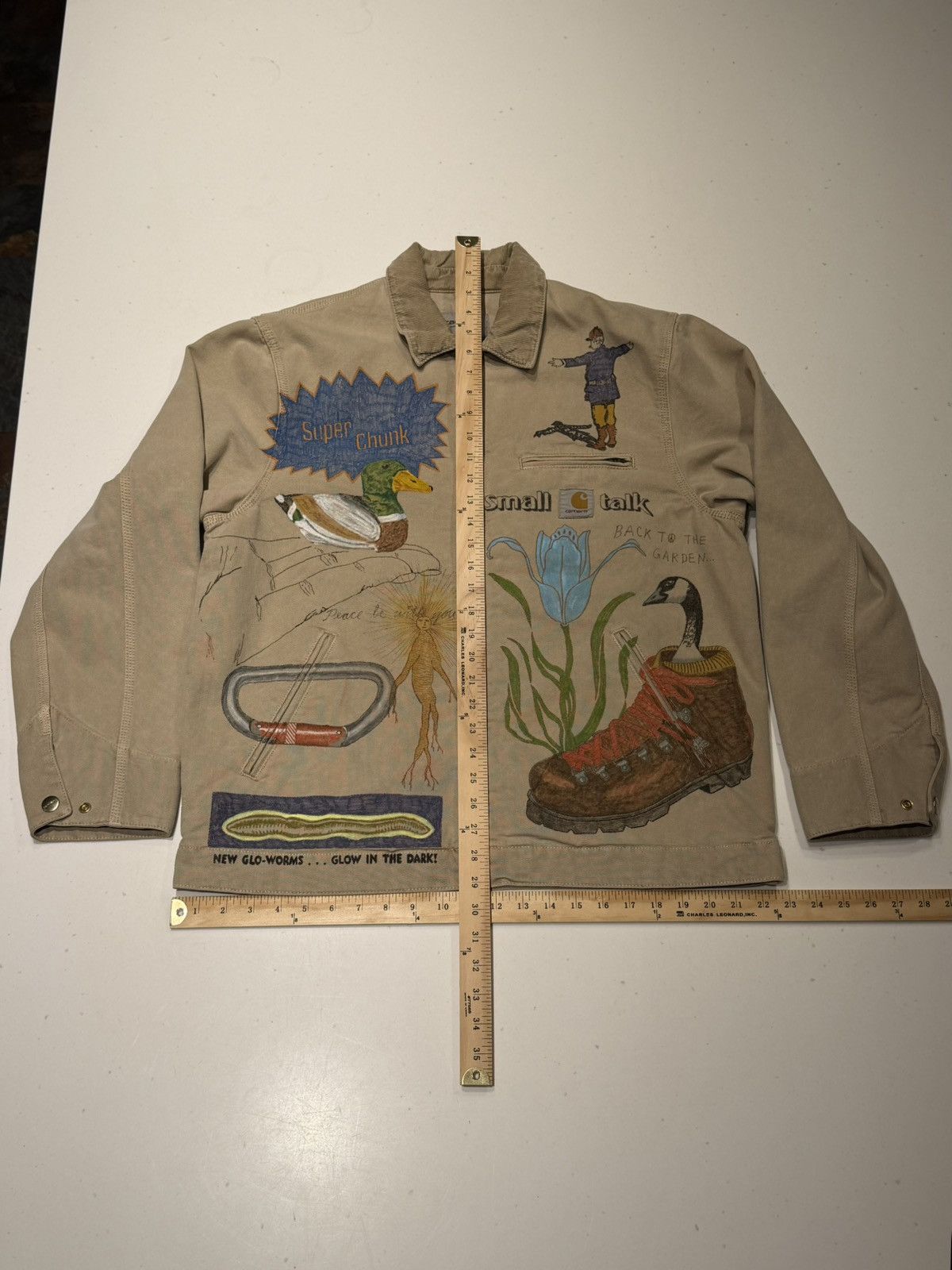 Carhartt Wip Carhartt Wip X Small Talk Studio Detroit Jacket, Large Size US L / EU 52-54 / 3 - 3 Thumbnail
