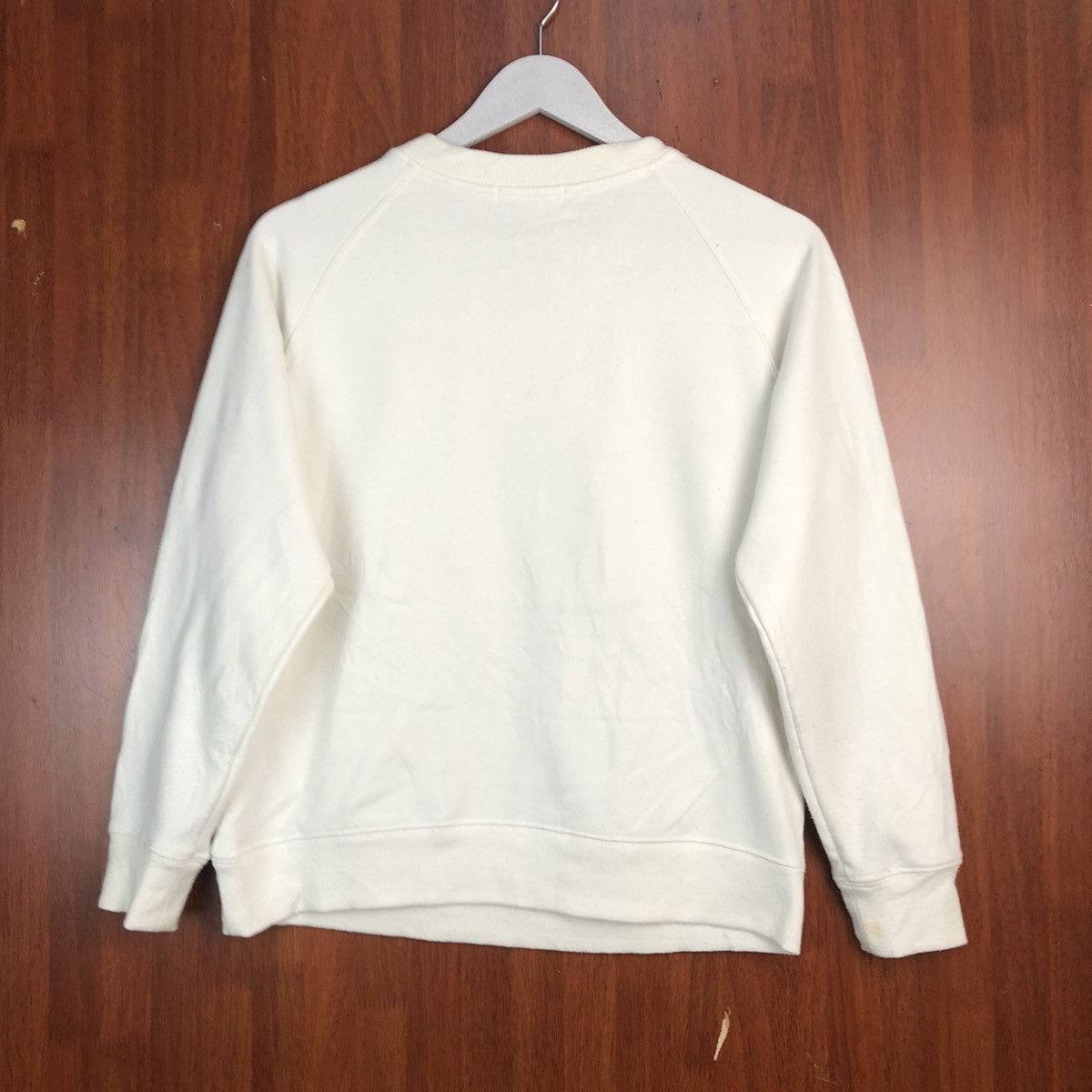 Homespun Knitwear × Japanese Brand Back Number White cable Knitwear sweatshirt #7521 Size S / US 4 / IT 40 - 11 Thumbnail