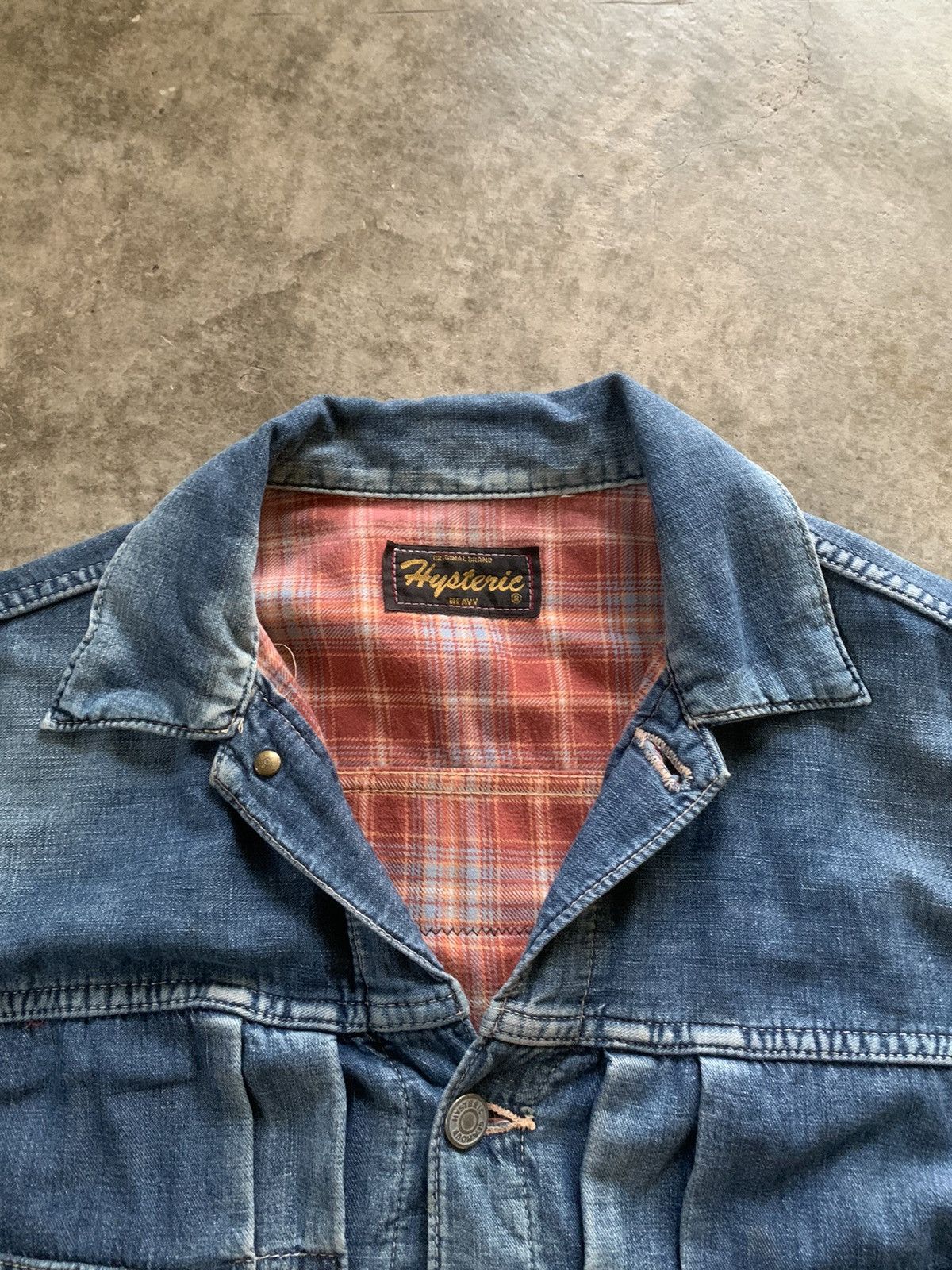 Hysteric Glamour × Japanese Brand Hysteric Glamour type II custom back patches jacket Size US L / EU 52-54 / 3 - 7 Thumbnail