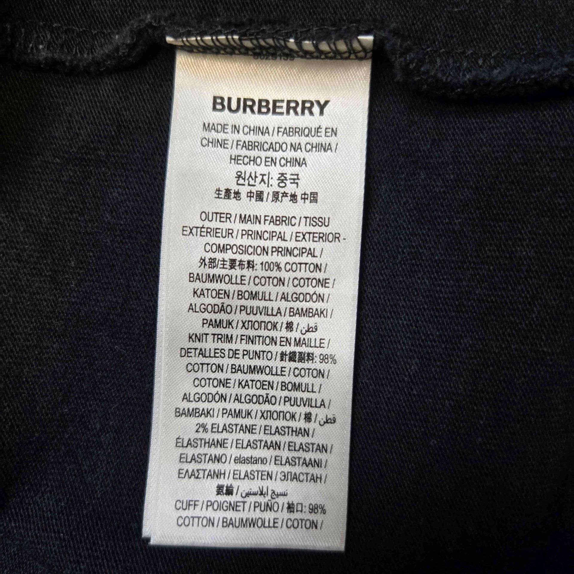 Burberry burberry logo long sleeve top size small Size US S / EU 44-46 / 1 - 4 Thumbnail