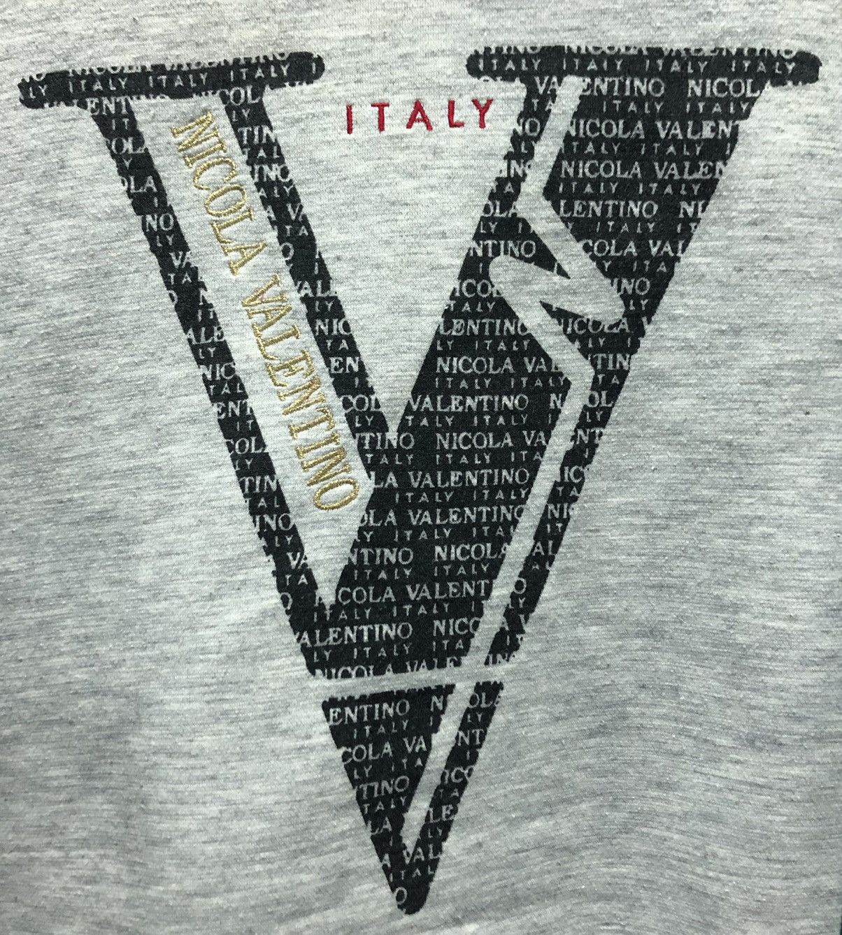 Other Nicola Valentino Italy Retro Colorblock Sweatshirt Size US L / EU 52-54 / 3 - 4 Thumbnail