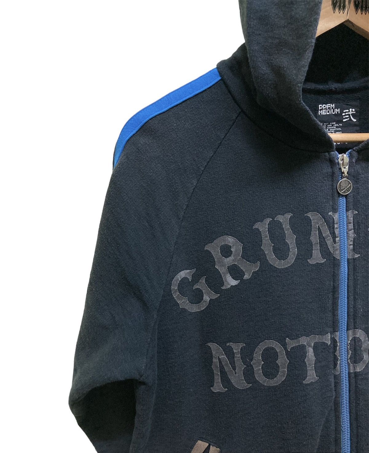 PPFM PPFM “Grunge Is Not Dead” Zipper Hoodie Size US M / EU 48-50 / 2 - 9 Thumbnail