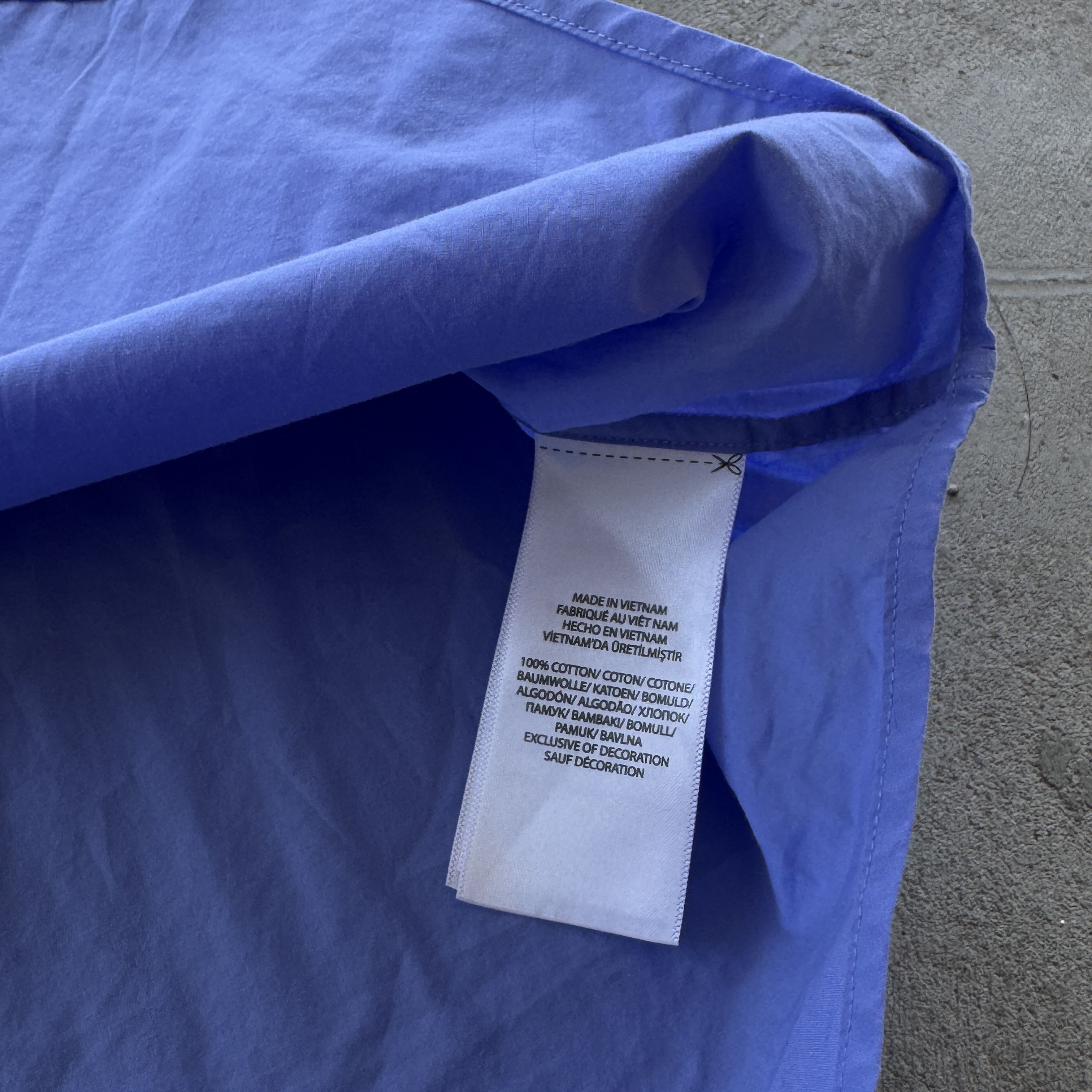 Polo Ralph Lauren Polo Ralph Lauren Classic Fit Cotton Stretch Shirt Blue XS Size US XS / EU 42 / 0 - 7 Thumbnail