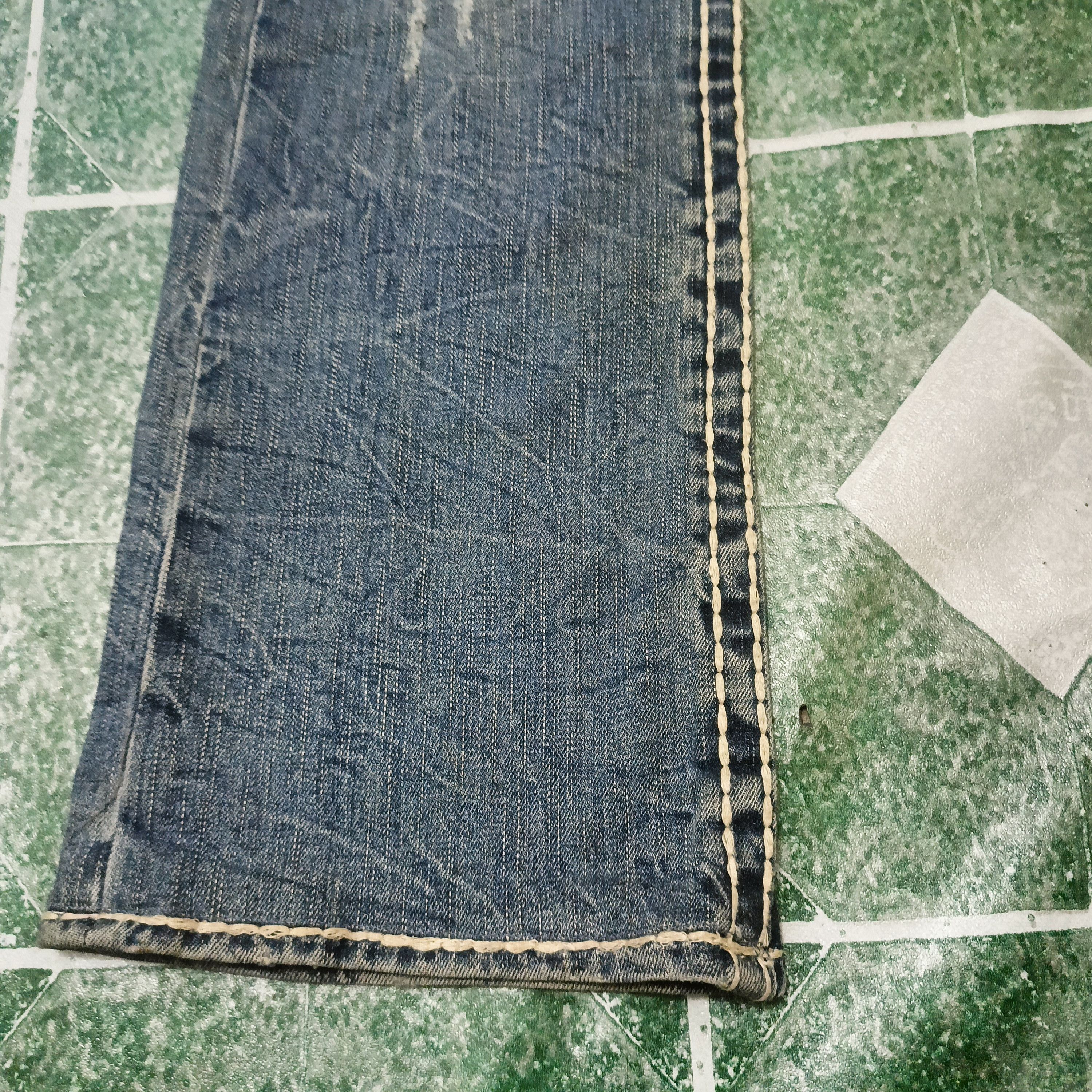 Who Decides War Japanese Shane jeans distressed white stitch Flared jeans Size US 30 / EU 46 - 12 Thumbnail