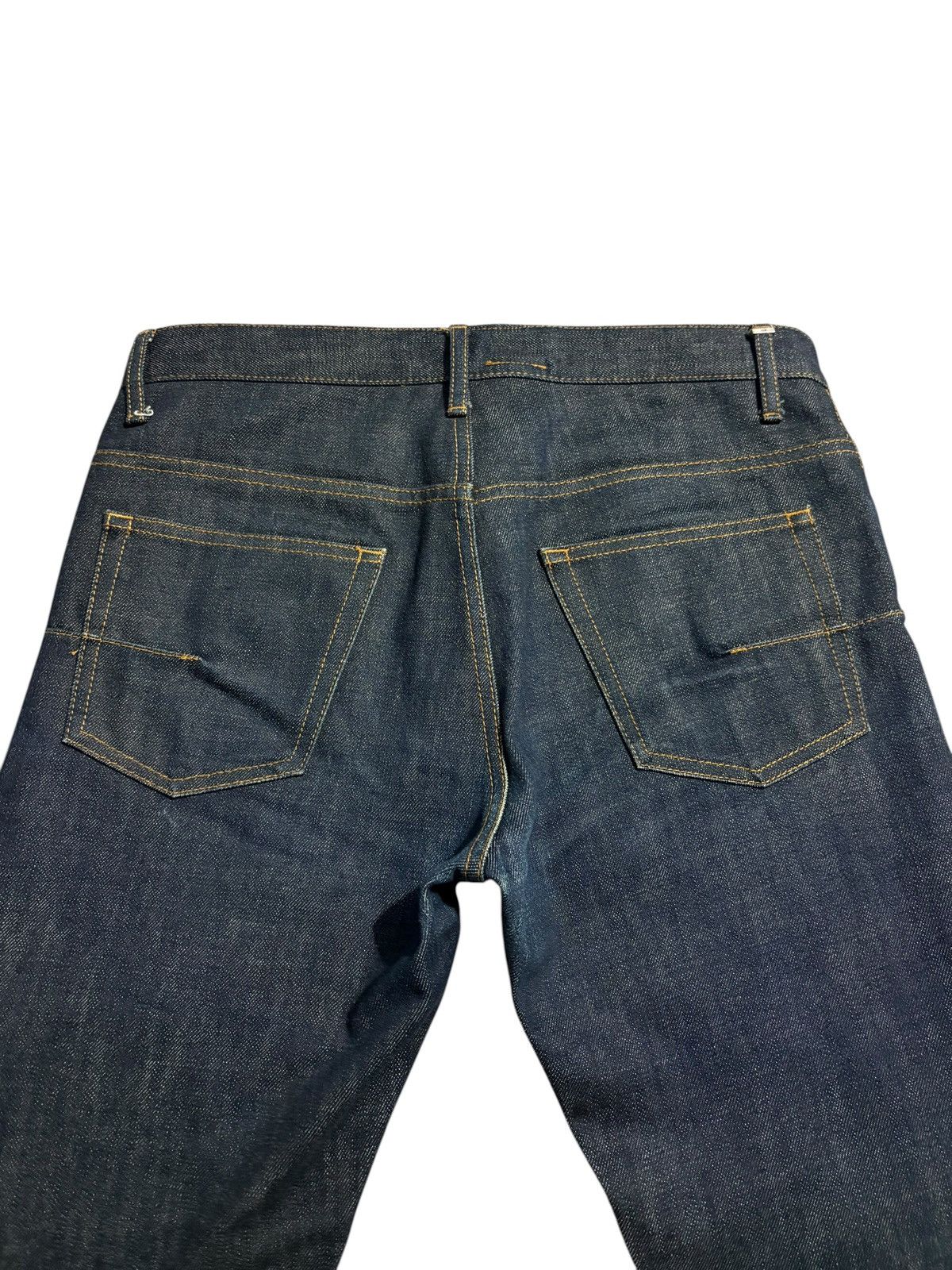 Dior 28 Dior Unaltered Stacked MIJ Sand Wash Denim Jeans hedi kva Size US 28 / EU 44 - 6 Thumbnail