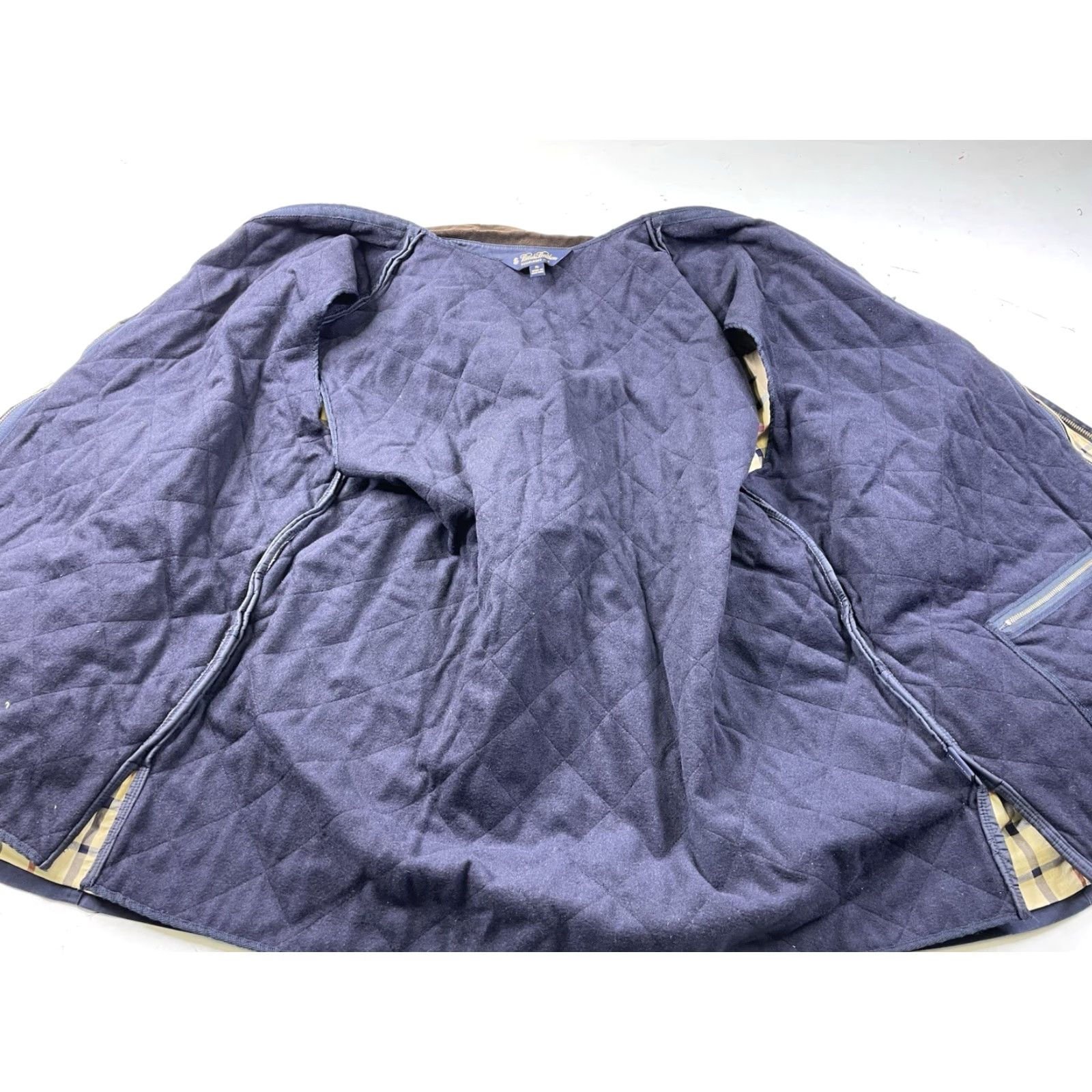 Brooks Brothers Brooks Brothers Jacket Coat 3-in-1 Mens XL Full Zip Removable Wool Liner Vest Blue Size US XL / EU 56 / 4 - 2 Thumbnail