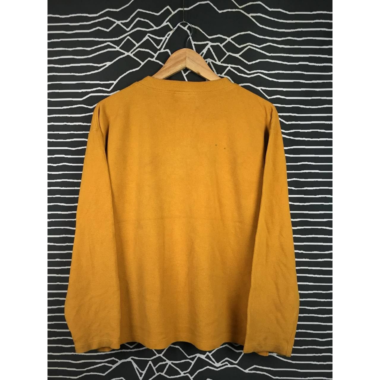 Lacoste × Vintage Vtg Chemise Lacoste Henley Neck Longsleeve Tee Size 3 Size US L / EU 52-54 / 3 - 8 Thumbnail