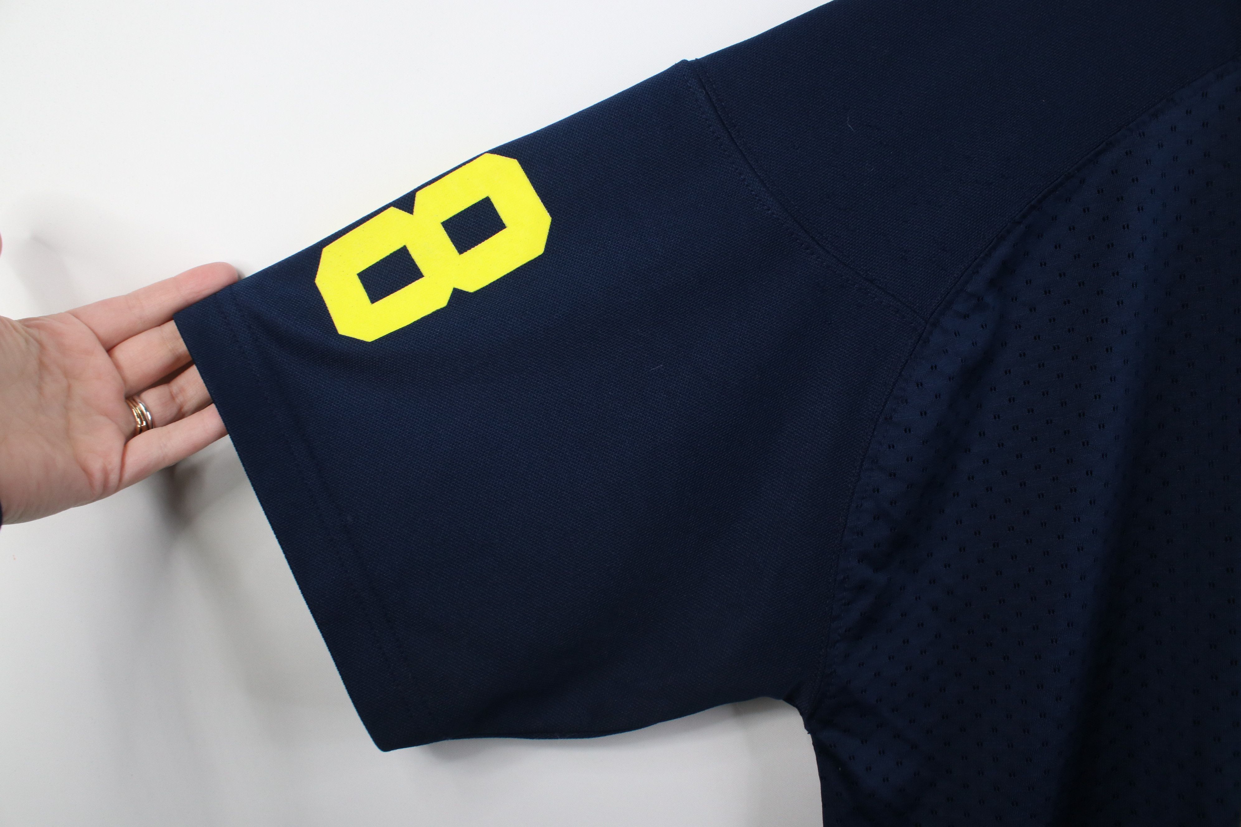 Adidas Adidas University of Michigan Football Jersey Blue #98 Size US XXL / EU 58 / 5 - 5 Thumbnail