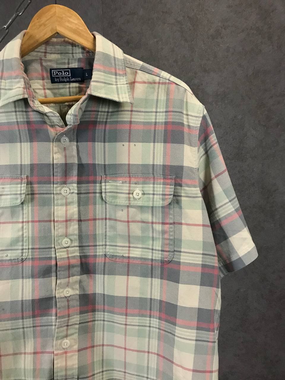 Polo Ralph Lauren Polo Ralph Lauren vintage double pocket designer shirt Size US L / EU 52-54 / 3 - 2 Thumbnail