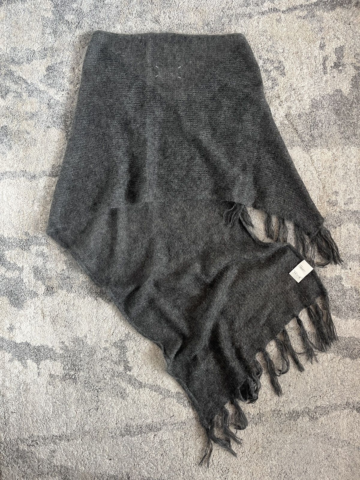 Maison Margiela Martin Margiela F/W2007 mohair reconstructed scarf Size ONE SIZE - 7 Thumbnail