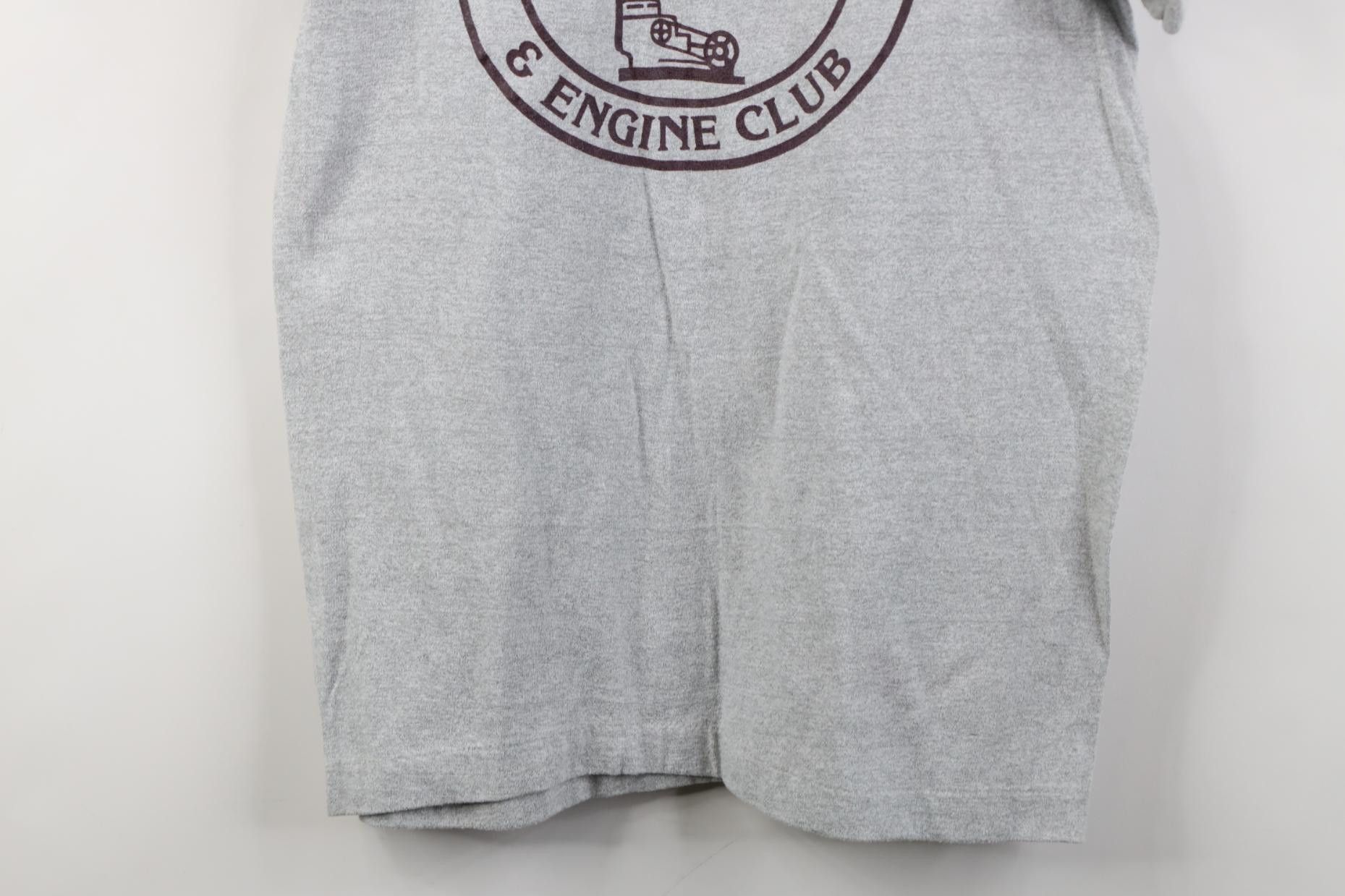 Vintage Vintage 70s 80s Antique Tractor and Engine Club T-Shirt USA Size US L / EU 52-54 / 3 - 3 Thumbnail