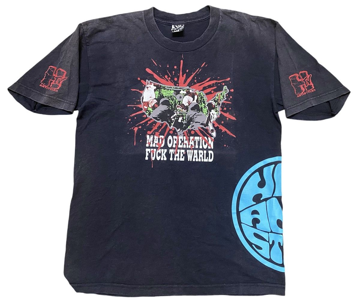 Hex Antistyle × Vintage Vintage Hex Antistyle ‘Mad Operation’ Tshirt Size US L / EU 52-54 / 3 - 1 Thumbnail