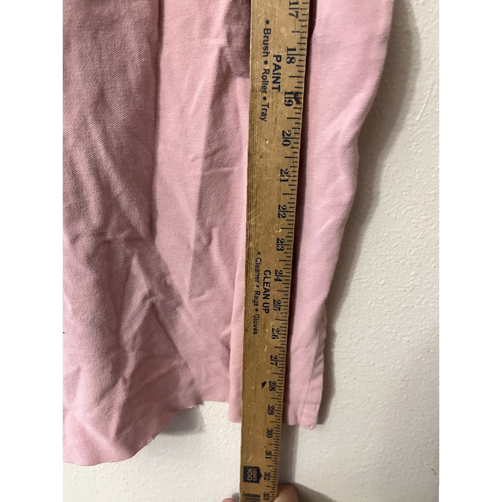 Polo Ralph Lauren POLO Ralph Lauren Men’s S/S Custom Fit Polo Pink Sz Large W/ Logo Size US L / EU 52-54 / 3 - 5 Thumbnail