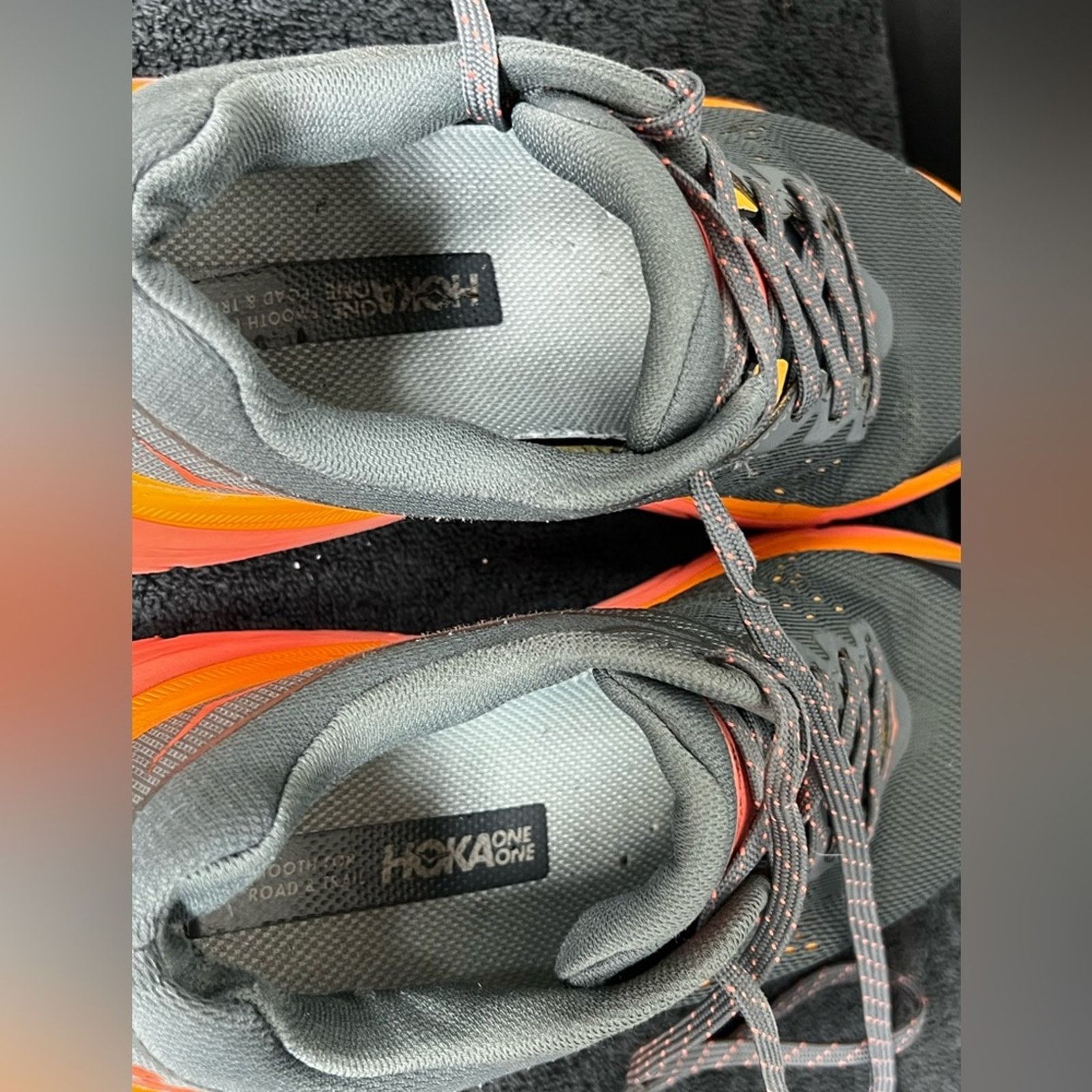 Hoka Hoka One One Womens Challenger ATR 6 Gray Running Shoes 7.5 Size US 7.5 / IT 37.5 - 10 Thumbnail
