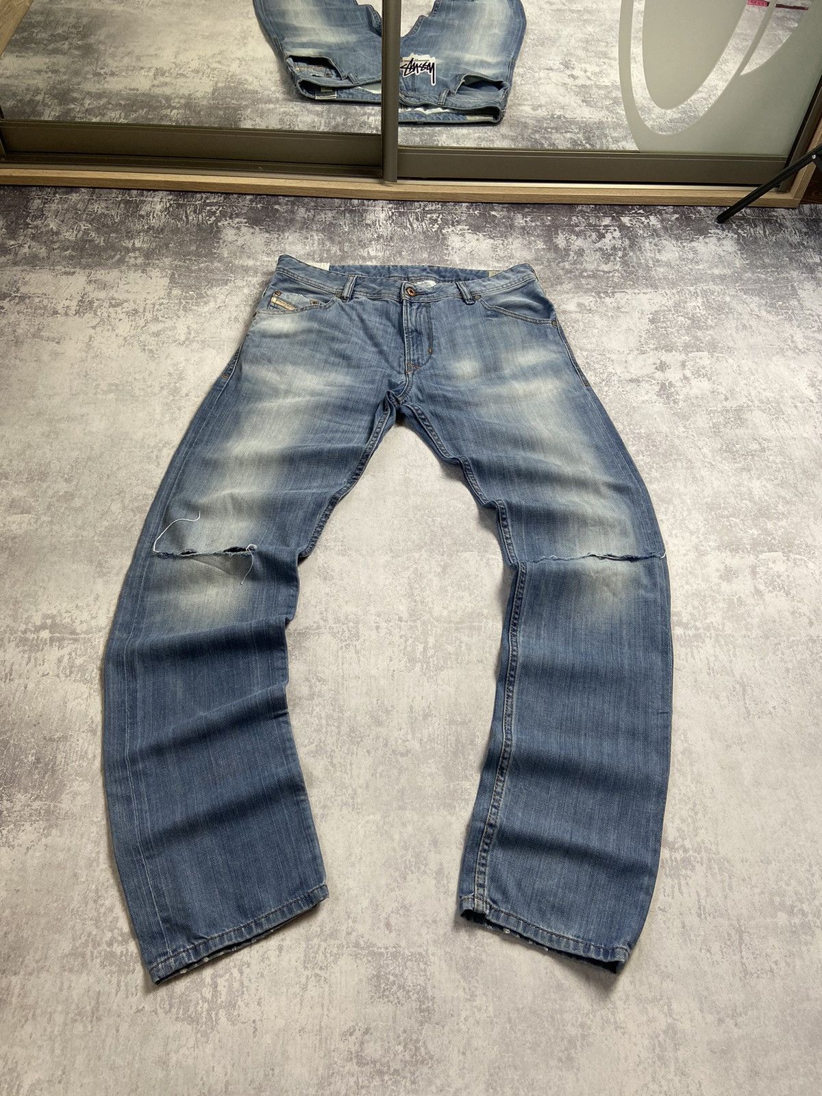 Avant Garde × Diesel × Vintage RARE Diesel Y2K Distressed Punk Krayver ...