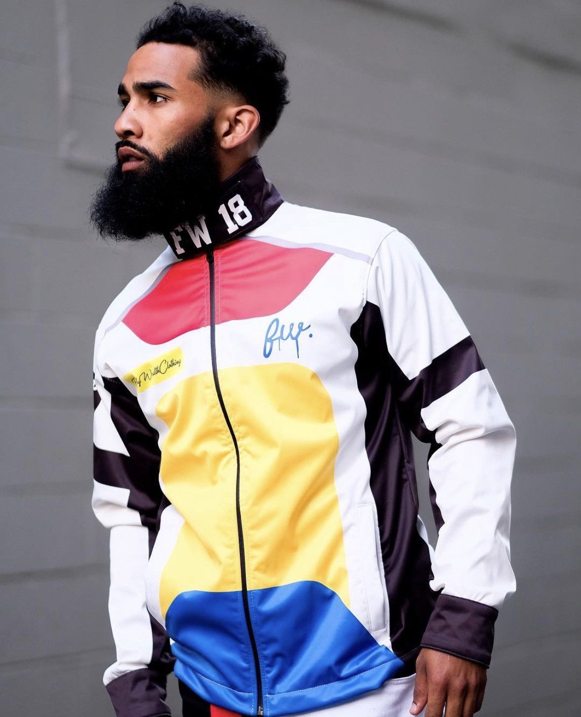 Other Filthy Wealth Brand Motor Sport Jacket White Size US L / EU 52-54 / 3 - 4 Thumbnail
