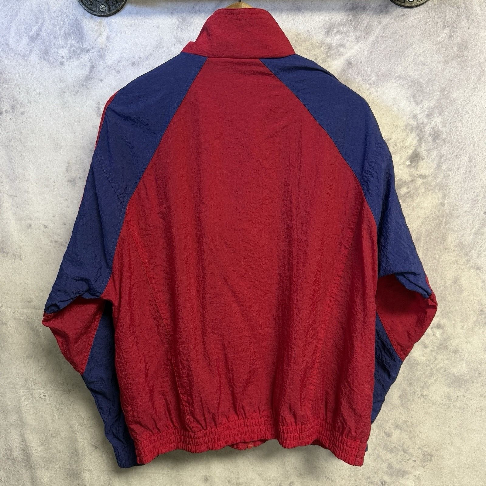 Nike Vintage 90s Nike Windbreaker Jacket Mens Small 23x25 Red Ful Size US S / EU 44-46 / 1 - 2 Thumbnail