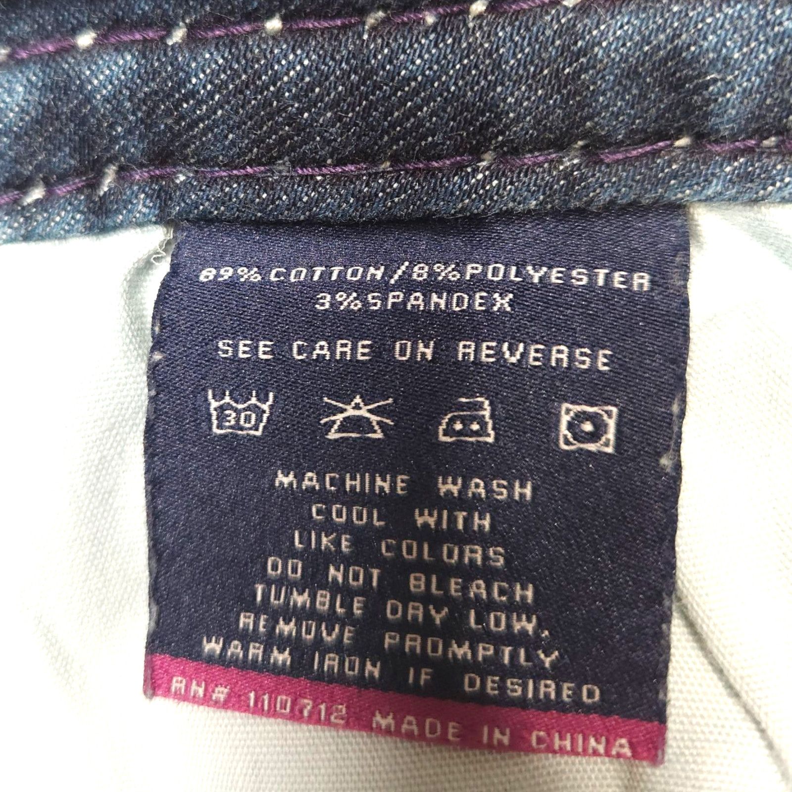 Other EUC Vigoss Dublin Low Rise Denim Skinny Jeans Sz. 1/2x31 Size 26" / US 2 / IT 38 - 9 Thumbnail