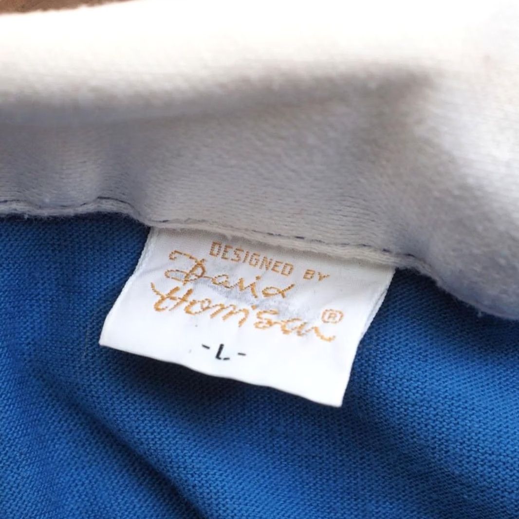Vintage VINTAGE David Honison Polo Shirt 1970s Mens Size L Large Shirt Mens 1970s Polo Size US L / EU 52-54 / 3 - 2 Thumbnail