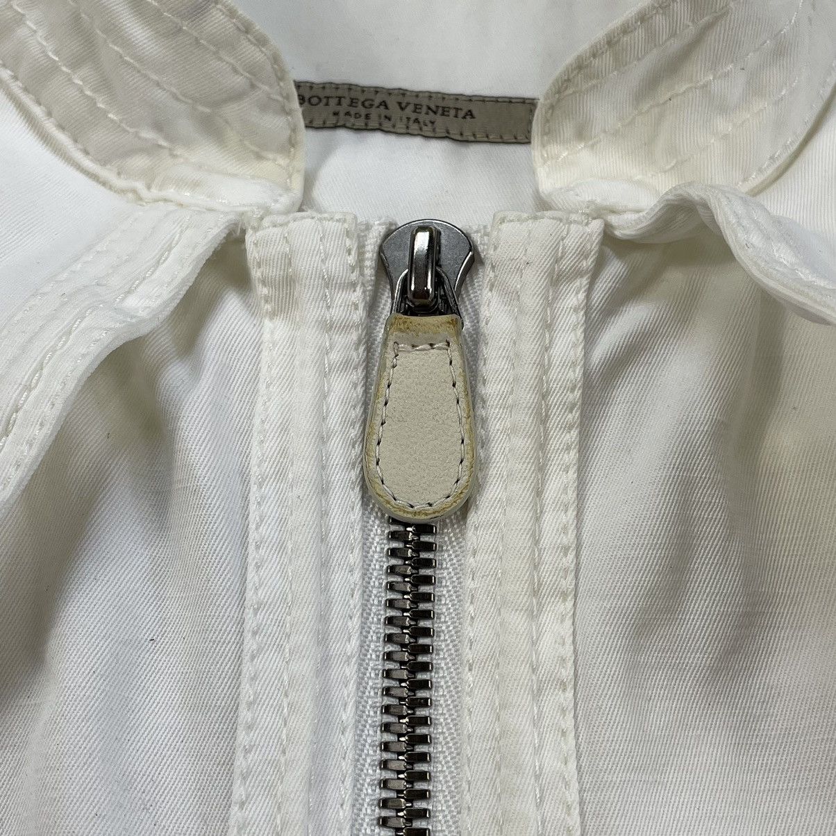 Bottega Veneta Bottega Veneta Zip Biker Transformer Off White Jacket Size S / US 4 / IT 40 - 13 Thumbnail