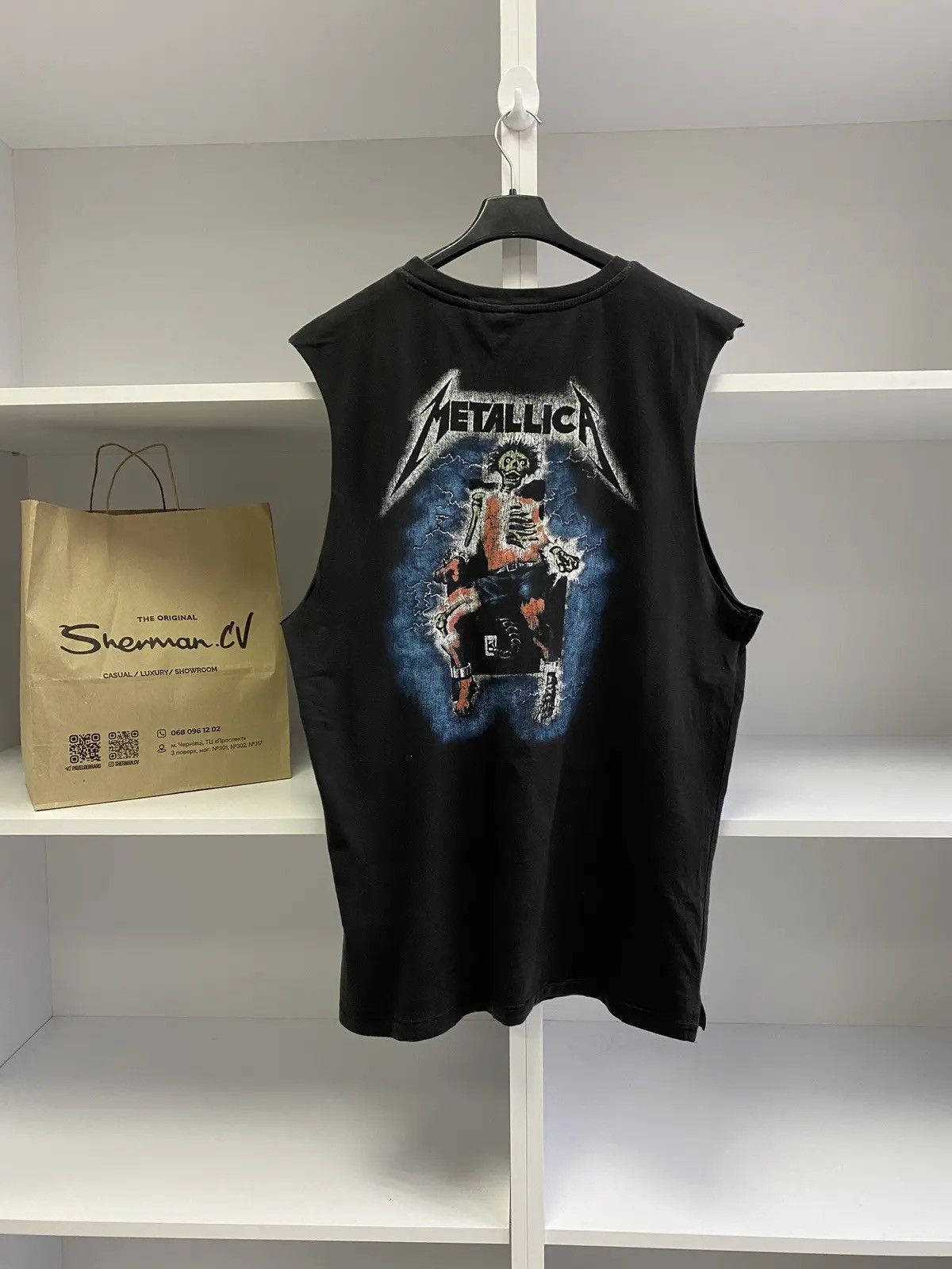 Metallica × Vintage Vintage Metallica sleeveless tee Size US M / EU 48-50 / 2 - 5 Thumbnail